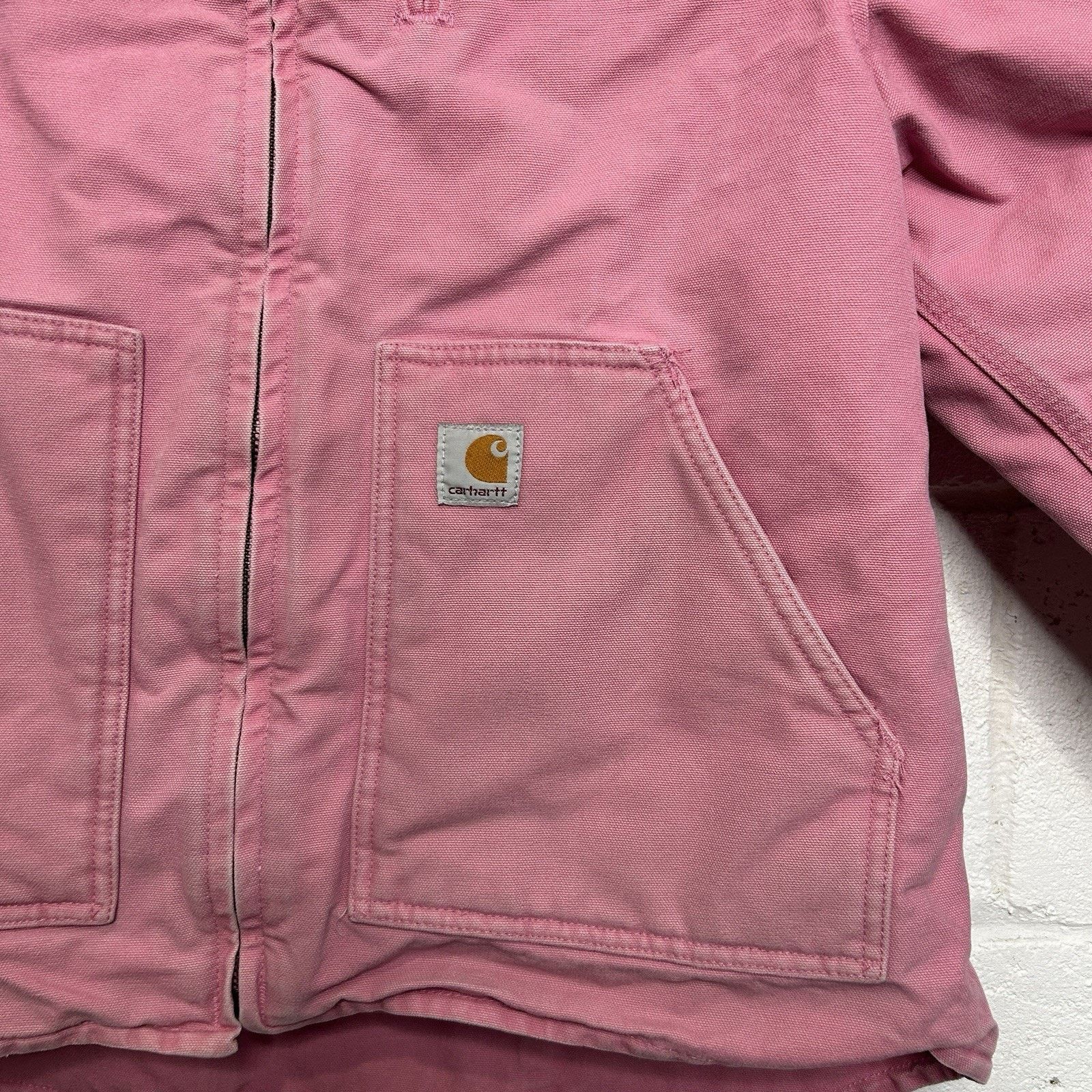 Carhartt Vintage Carhartt Sherpa-Lined Canyon Jacket “Pink Rose” Size XL / US 12-14 / IT 48-50 - 3 Thumbnail