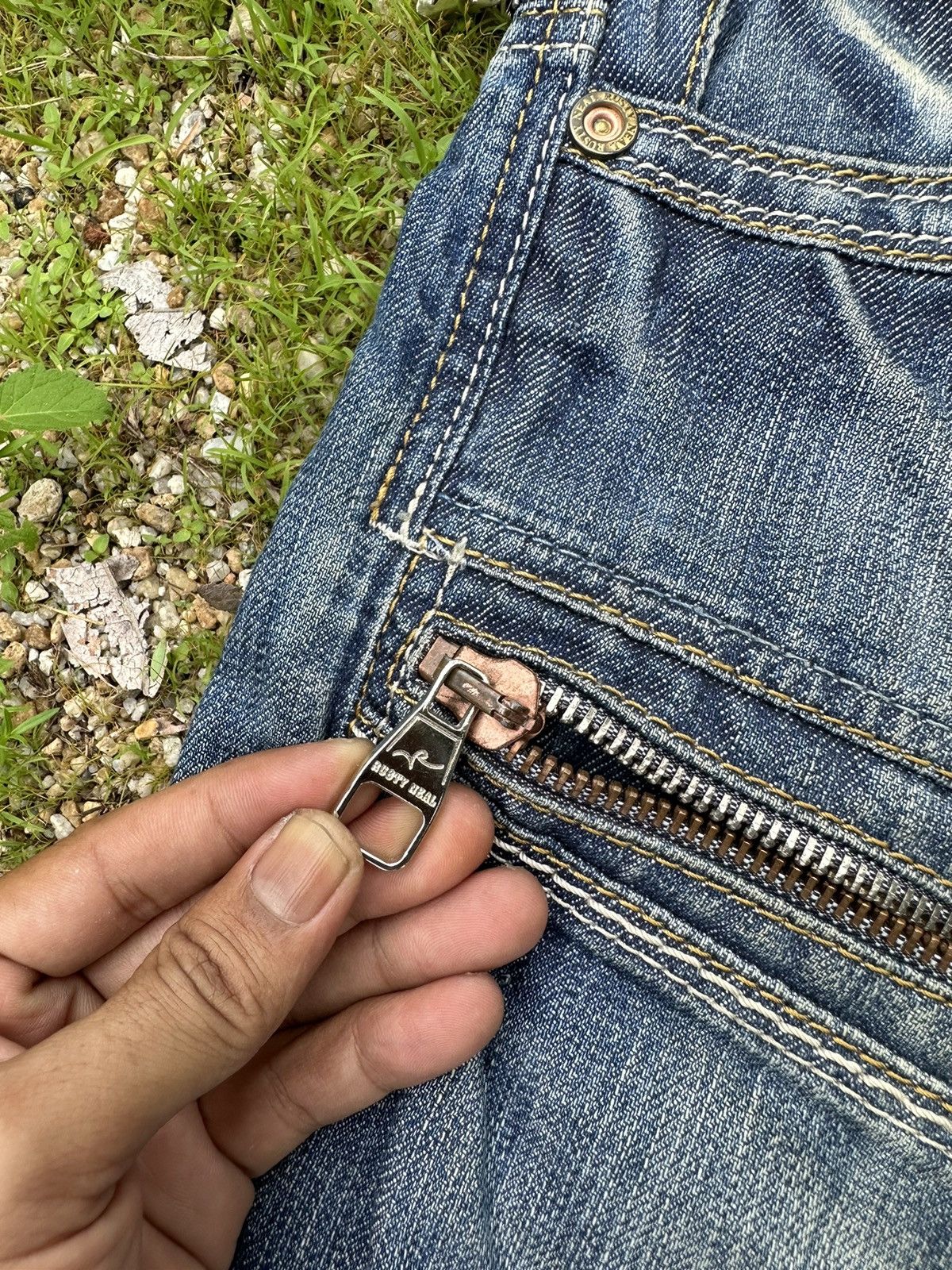 Seditionaries CRAZY RUSTY NEAL CULTURE OF DENIM PANTS W36 Size US 36 / EU 52 - 9 Thumbnail