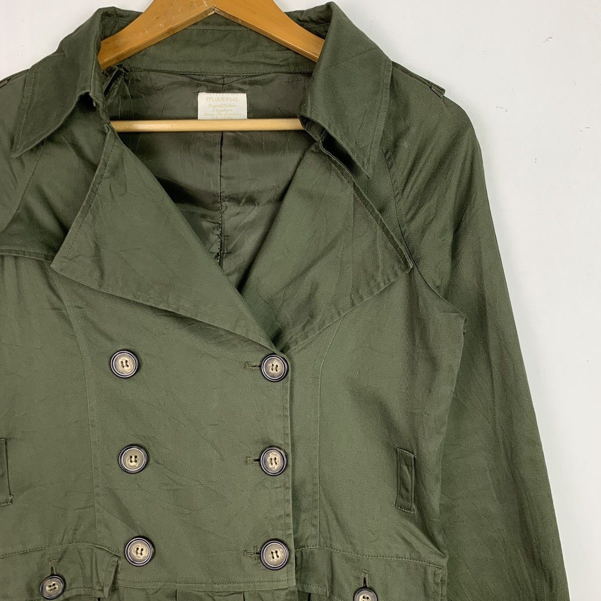 Designer × Japanese Brand × Vintage Japanese Brand Button Detailed Trench coat Size US M / EU 48-50 / 2 - 5 Thumbnail