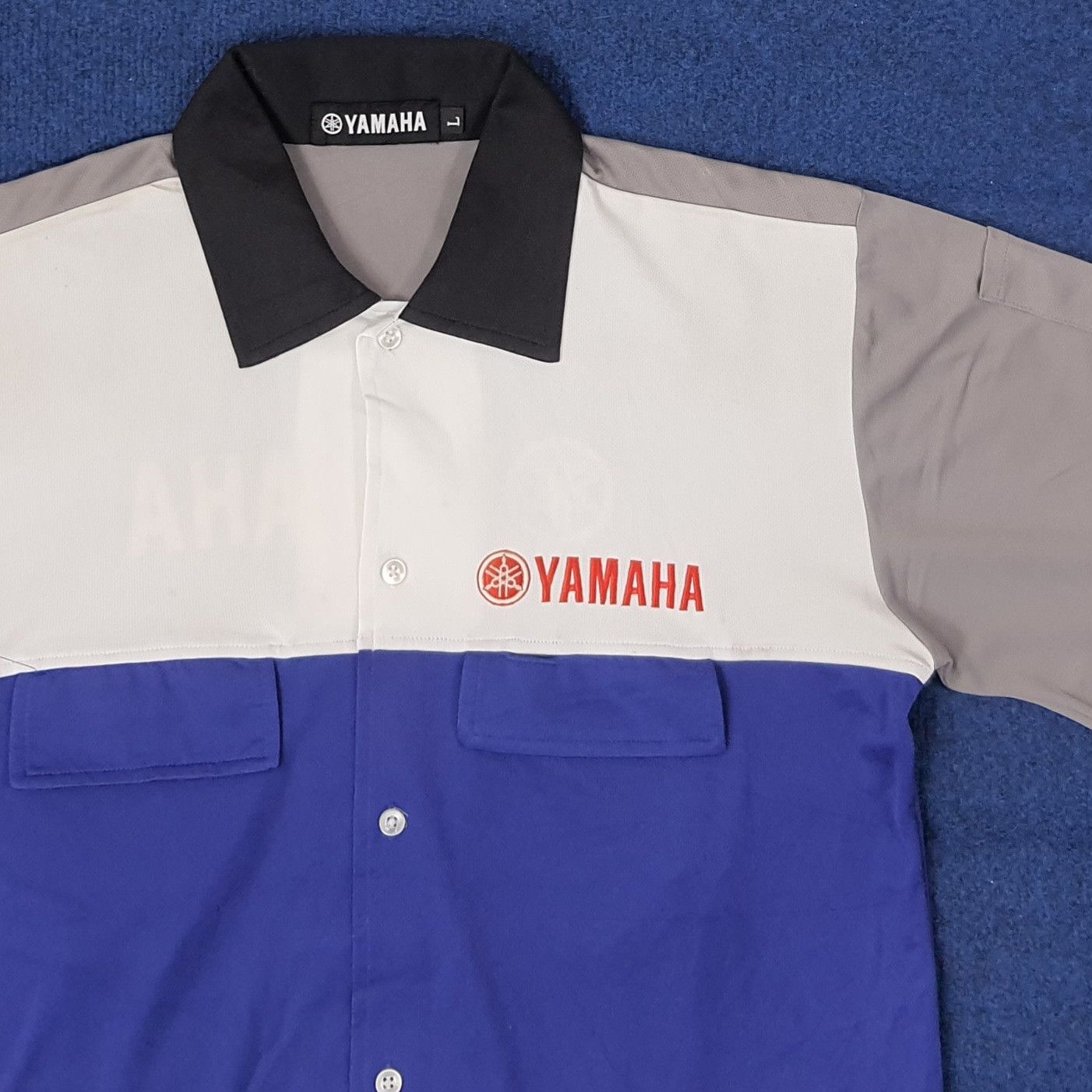Yamaha Vintage Yamaha Japan Sports Brand Button Up Shirt C259N46 Size US S / EU 44-46 / 1 - 2 Thumbnail
