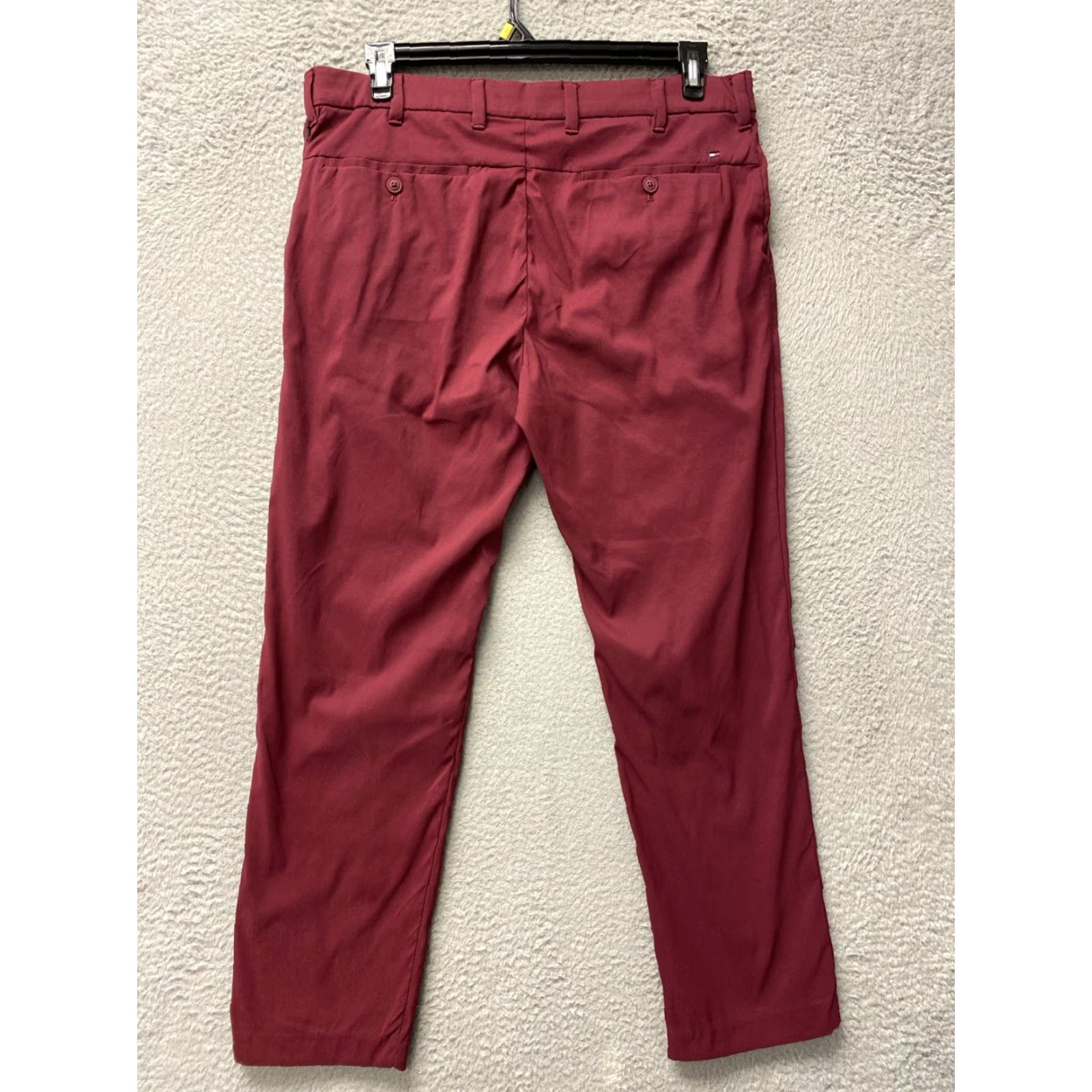 Tommy Hilfiger VINTAGE Tommy Hilfiger Men’s Dress Pants Tapered Fit Nylon 36x30 Formal City Wedding Size US 36 / EU 52 - 7 Thumbnail