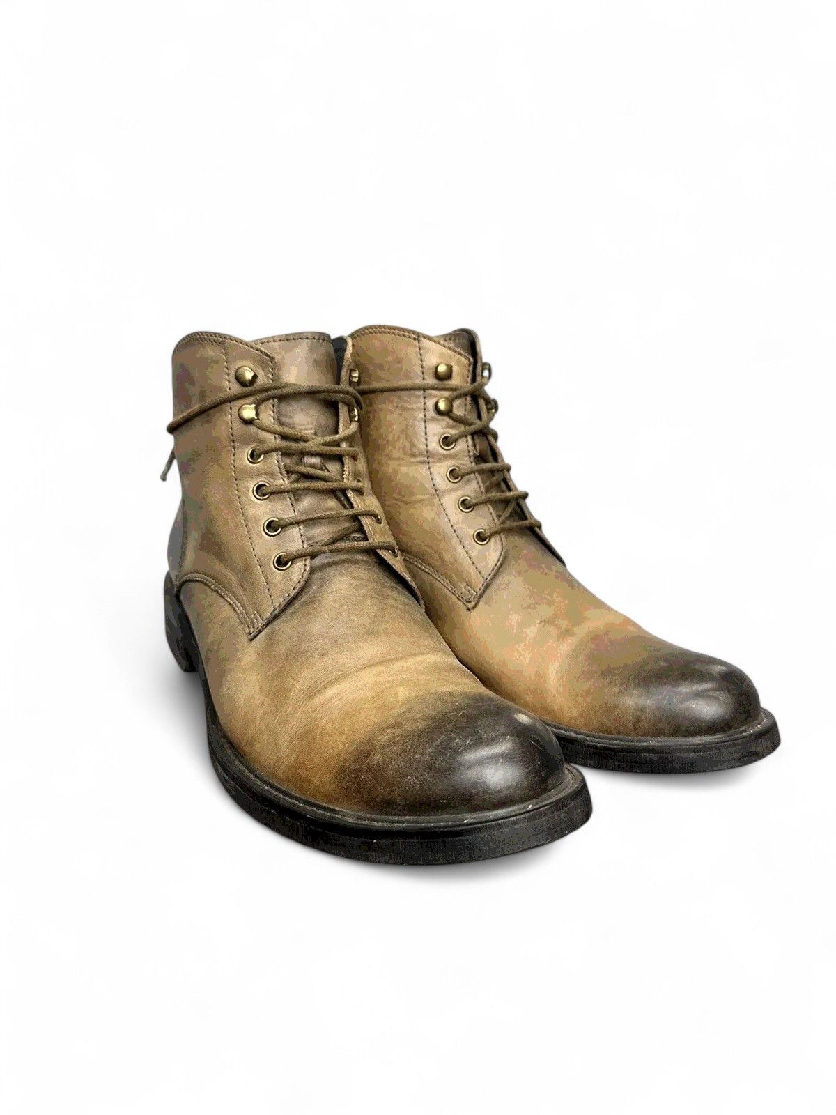 Leather Leather Boots AvantGarde AS 98 HandMade Italy Rare GOA Size US 9 / EU 42 - 3 Thumbnail