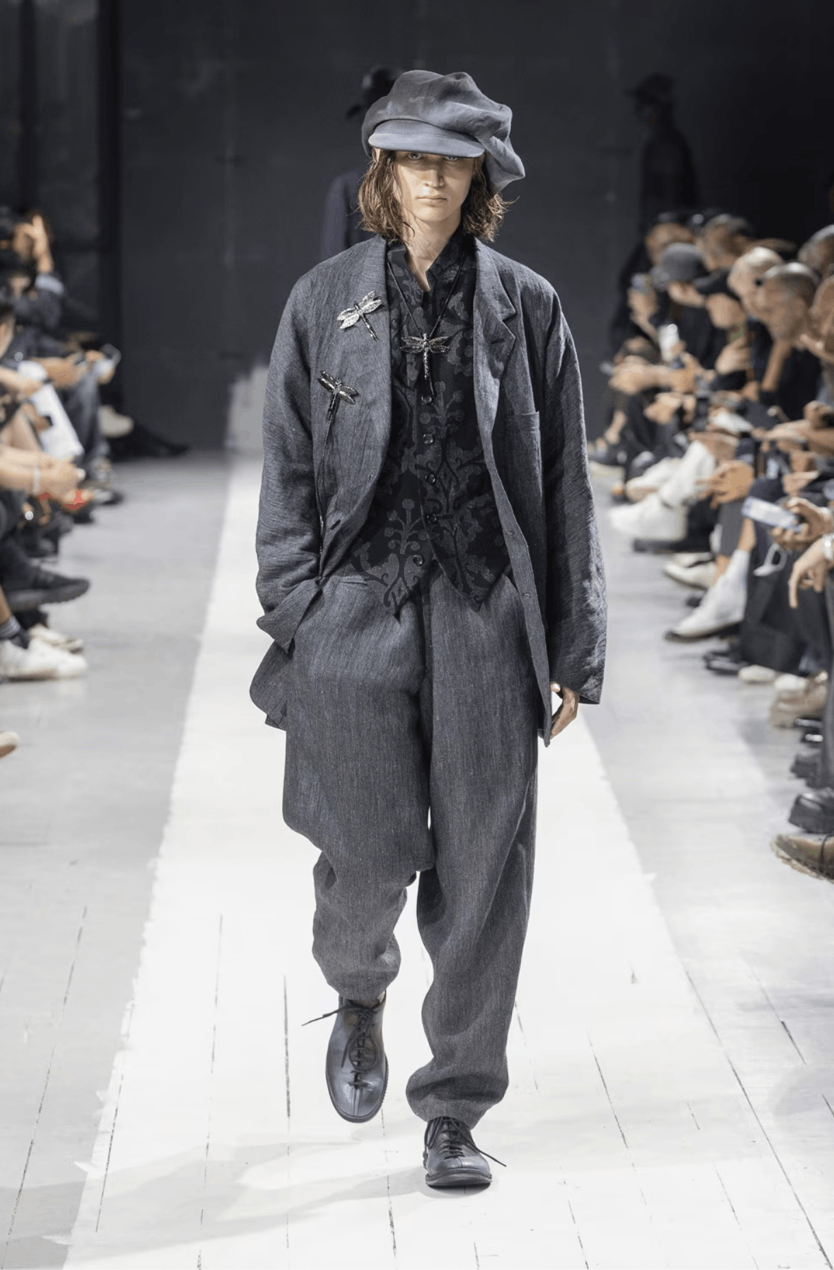Yohji Yamamoto Yohji Yamamoto Pour Homme INDIAN LEFT DECORATIVE CLOTH VEST Size US M / EU 48-50 / 2 - 4 Thumbnail