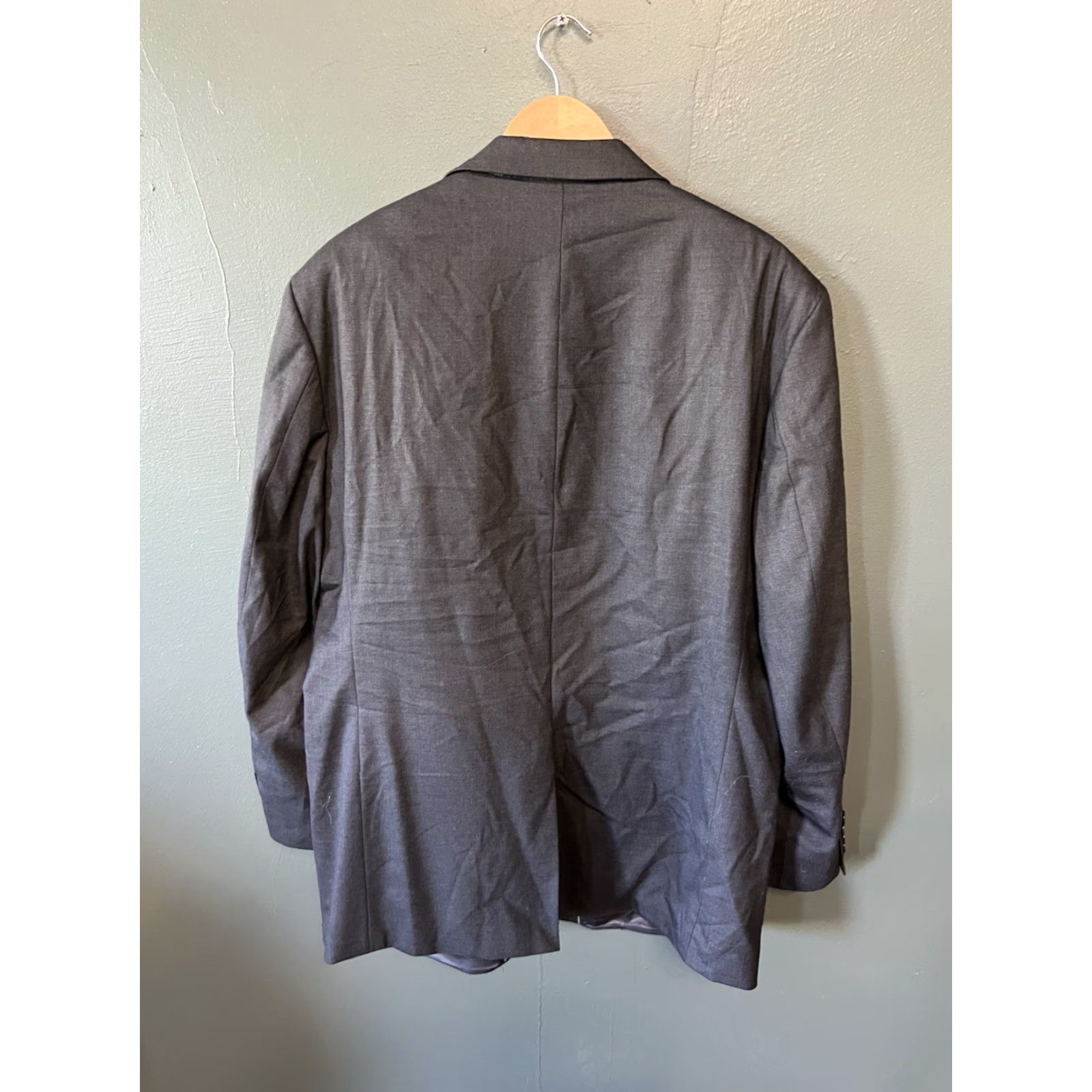 Brooks Brothers Brooks Brothers Blazer Mens Black Stretch Fit 46R Jacket Blazer Regular Size 46 Black Stretch Brooks Brothers Mens Blazer 46R Size 46R - 2 Thumbnail