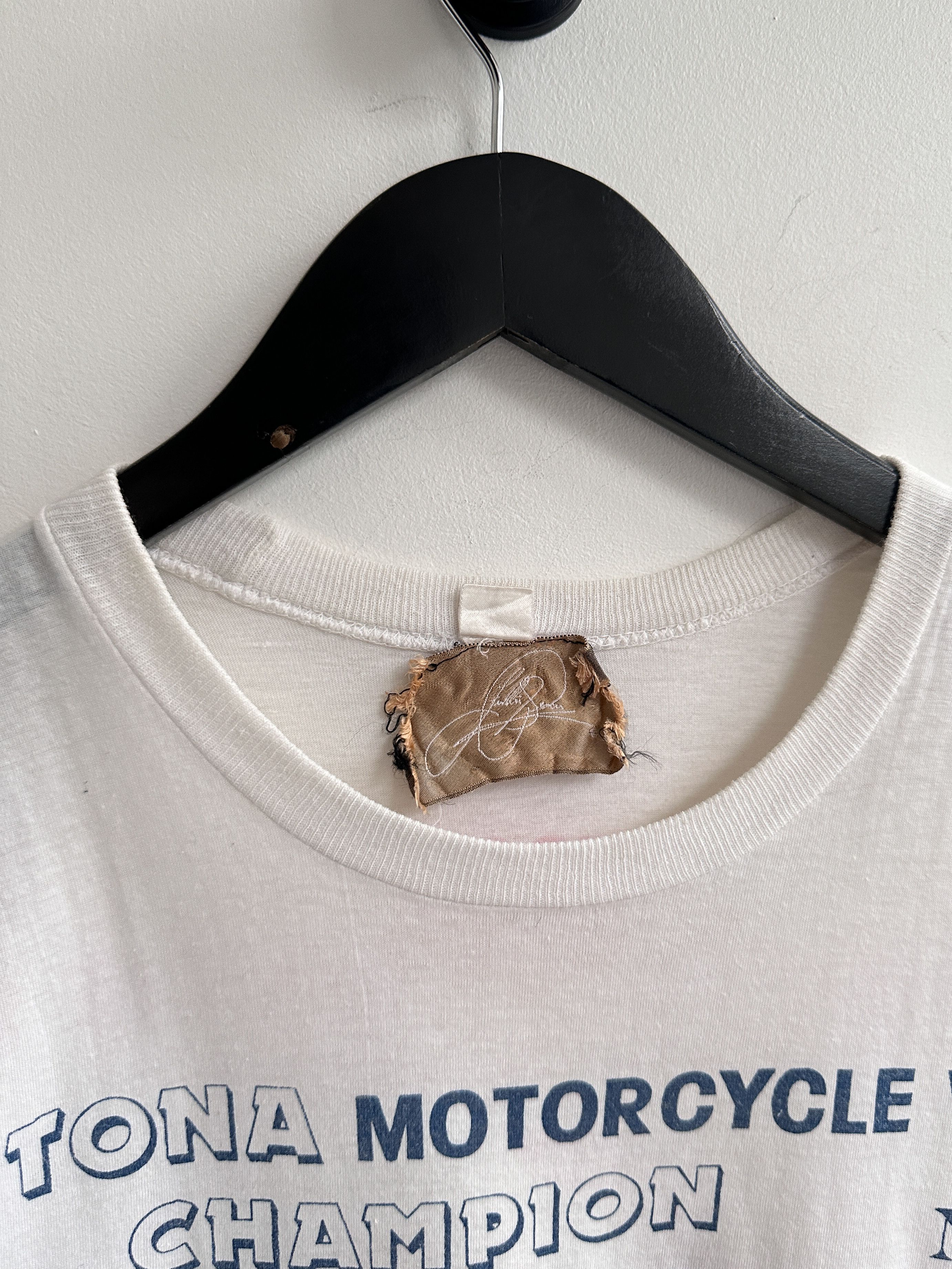 Vintage Vintage 1985 Daytona Motorcycle Week Racing Tee Size US S / EU 44-46 / 1 - 4 Thumbnail