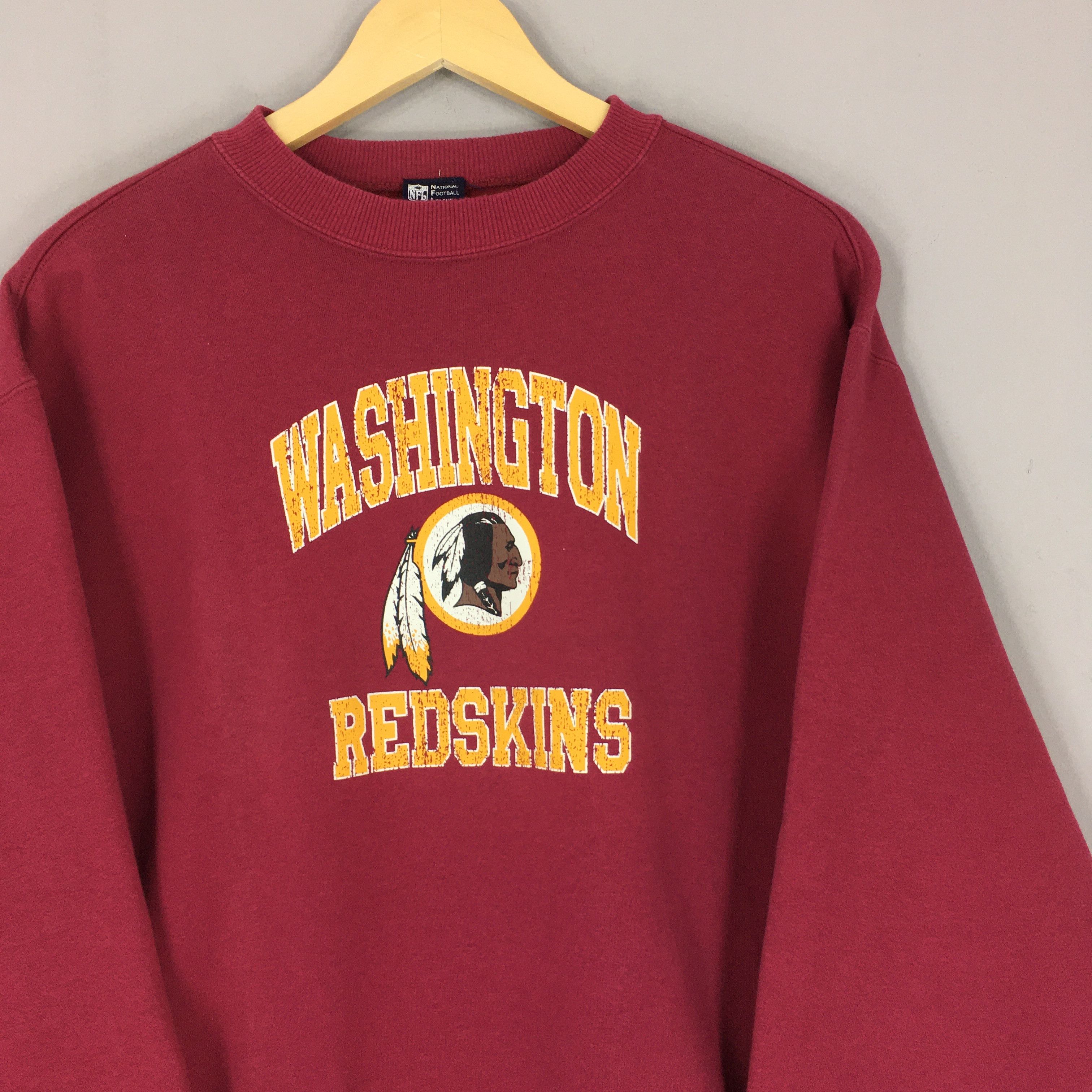 NFL × Vintage Vintage Washington Redskins NFL Sweatshirt Medium Size US M / EU 48-50 / 2 - 2 Thumbnail