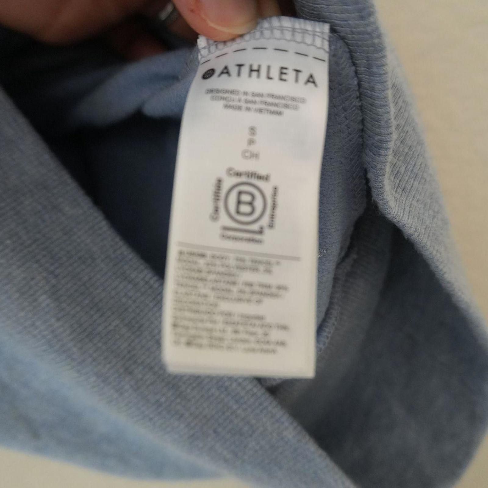 Other Athleta Cardigan Women's S Blue Full Zip Hoodie Size S / US 4 / IT 40 - 5 Thumbnail