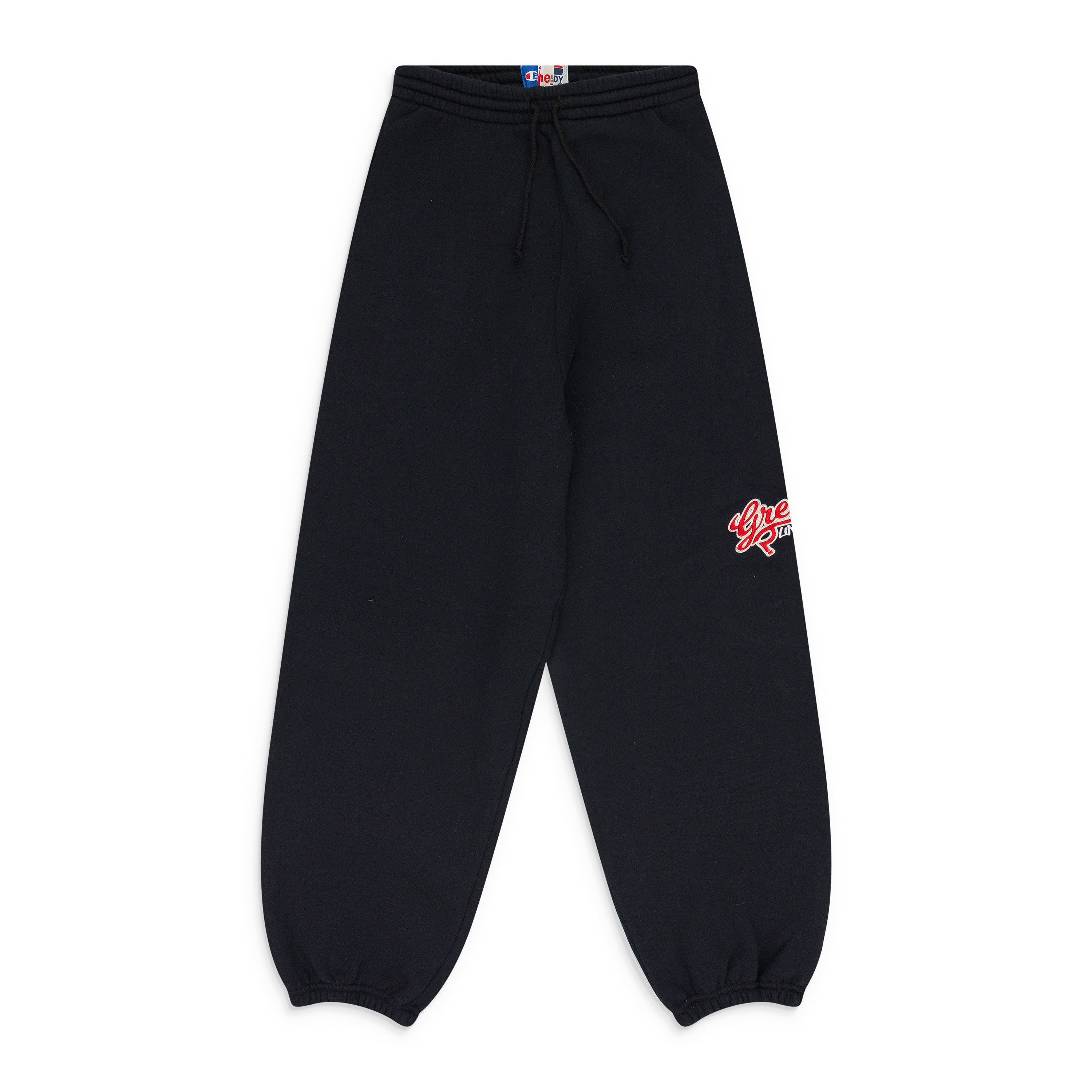 Greedy Unit Black Grafitti Sweats SIZE XL