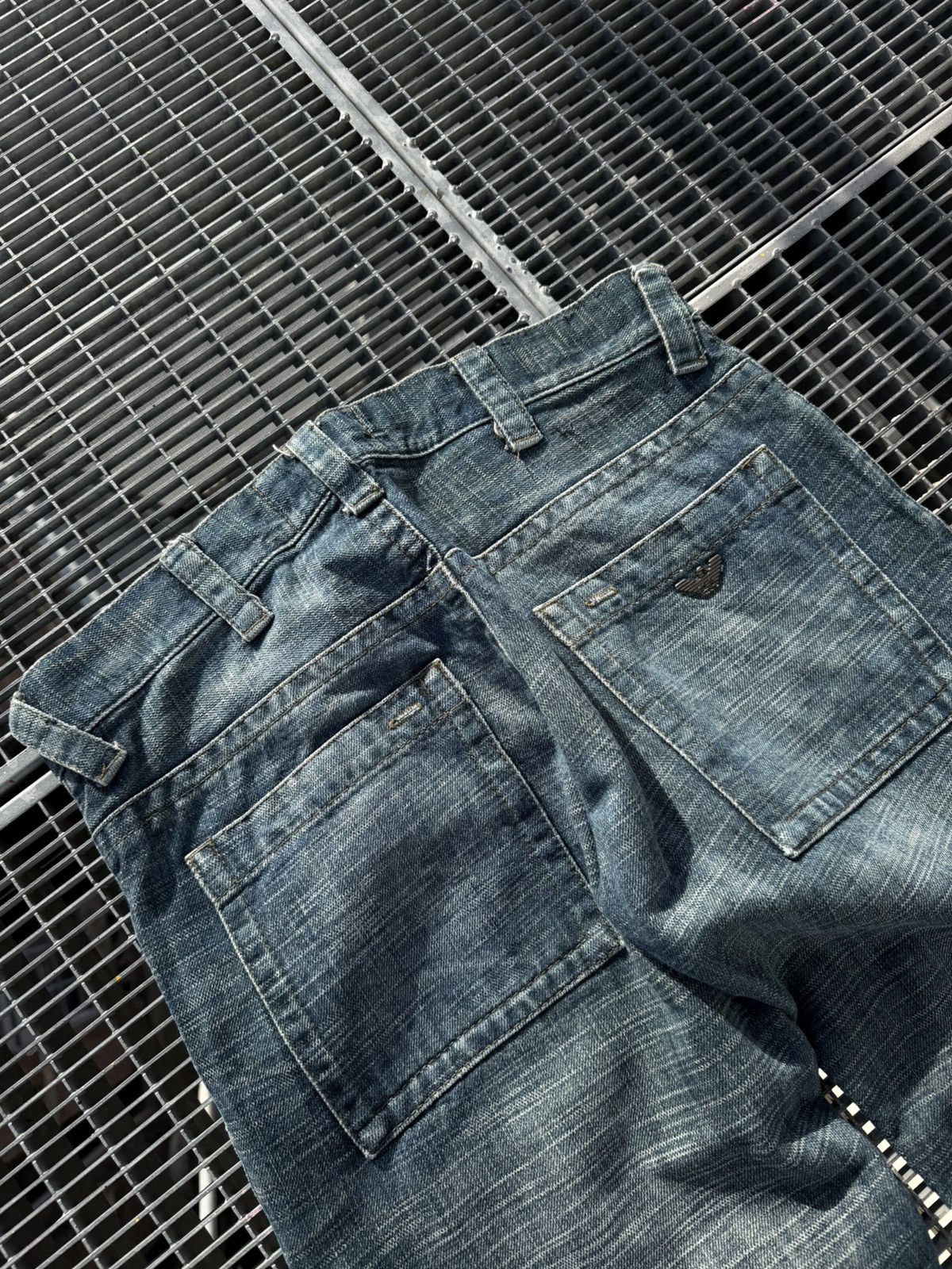 Armani Vintage 00s Armani Jeans Rare Printed Jeans Size US 34 / EU 50 - 11 Thumbnail