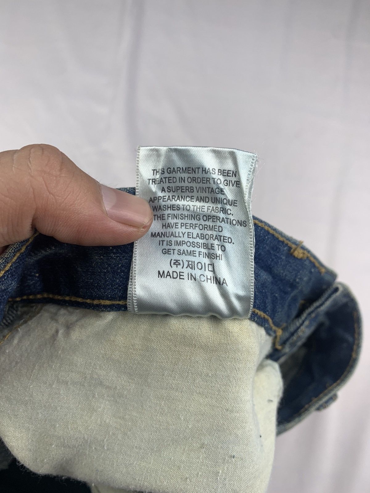 Japanese Brand Luvis Jeans Washed Cute Embroidered Pocket Mini Jeans Shorts Size 27" / US 4 / IT 40 - 11 Thumbnail