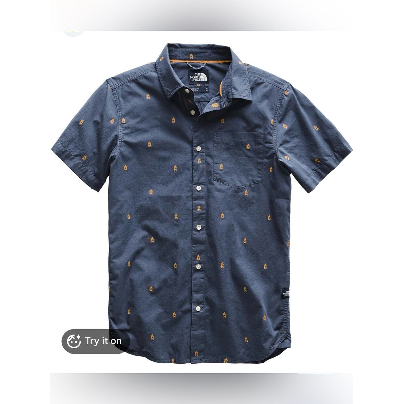 The North Face THE NORTH FACE Baytrail Jacquard Campfire Gorpcore buttonupS Size US S / EU 44-46 / 1 - 1 Thumbnail