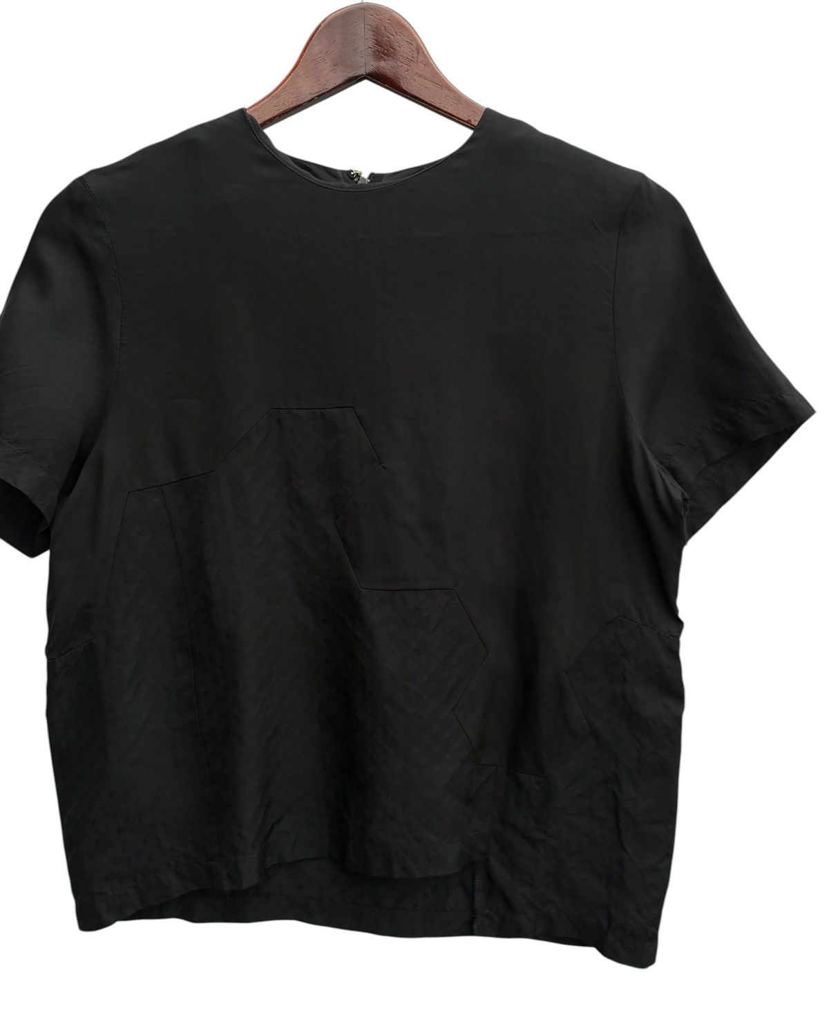 Comme des Garcons Cdg Women Black Blouse Size S / US 4 / IT 40 - 6 Thumbnail