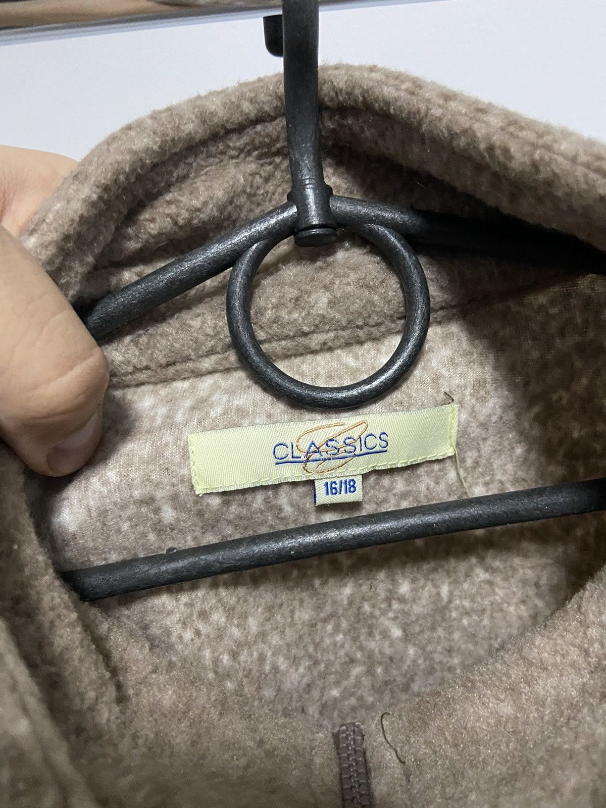 Japanese Brand × Vintage Wolves 🐺 Fleece Jacket Warm Vintage Zip Overprint Size US L / EU 52-54 / 3 - 6 Thumbnail