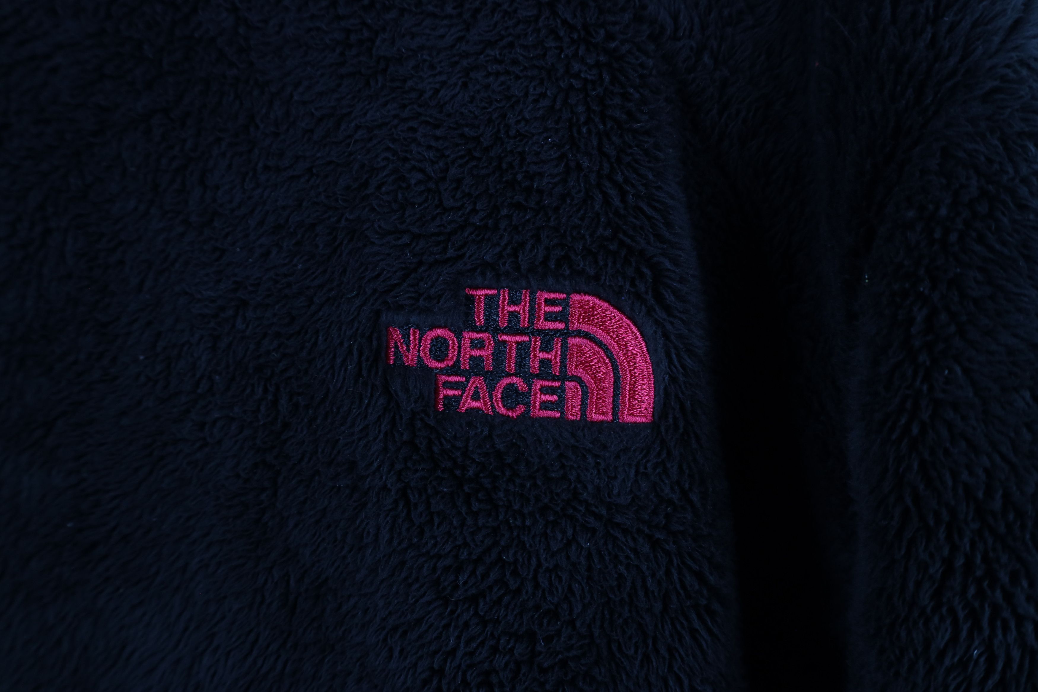 The North Face × Vintage The North Face Spell Fuzzy Shag Fleece Full Zip Jacket Black Size XXL / US 16-18 / IT 52-54 - 12 Thumbnail