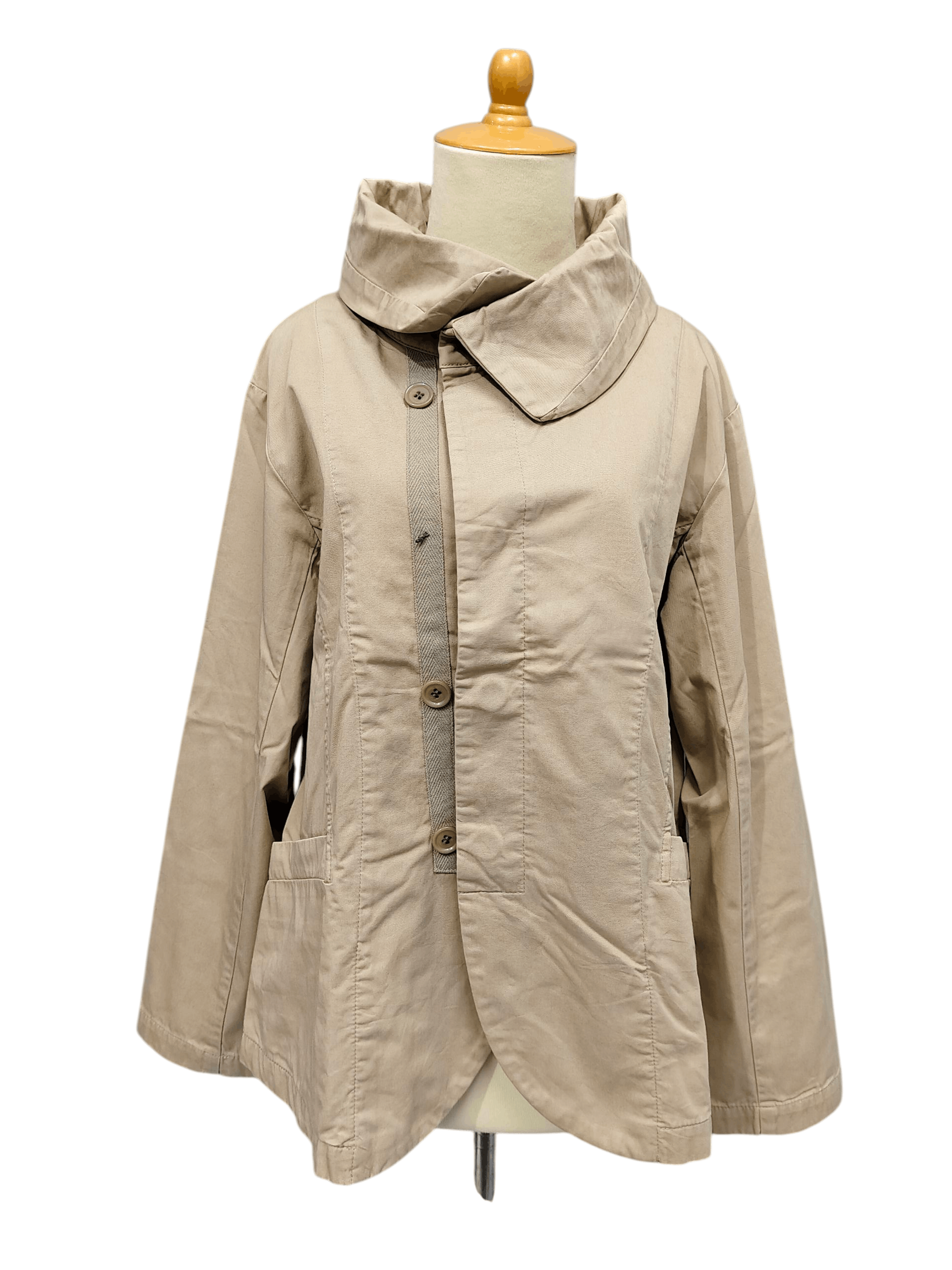 Issey Miyake Plantation 🇯🇵 by Issey Miyake co Asymmetric Utility Jacket Size M / US 6-8 / IT 42-44 - 1 Thumbnail