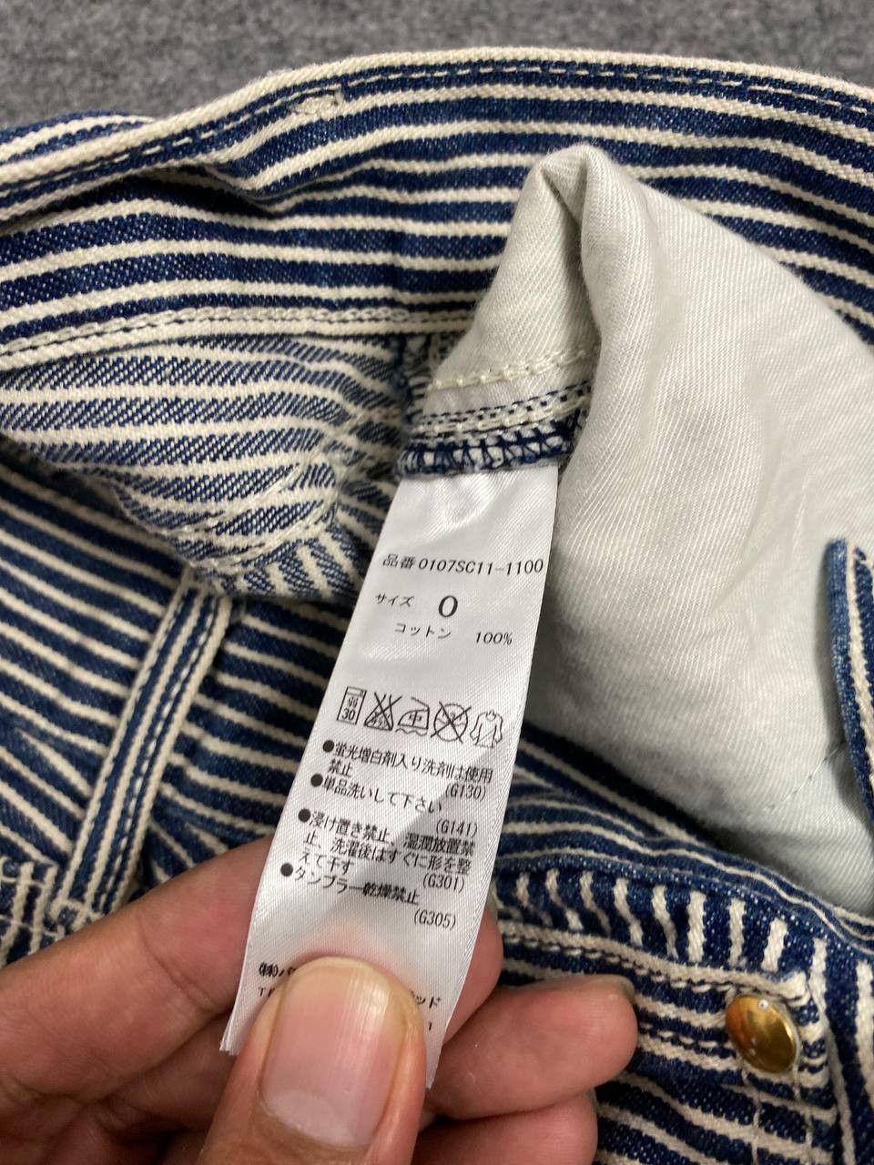 Japanese Brand moussy japanese brands hickory striped denim nice design Size US 30 / EU 46 - 10 Thumbnail