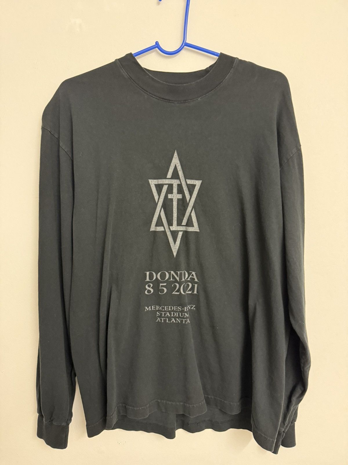 Kanye West × Yeezy KANYE WEST / YE DONDA LISTENING PARTY LONG SLEEVE TEE SHIRT Size US L / EU 52-54 / 3 - 1 Thumbnail