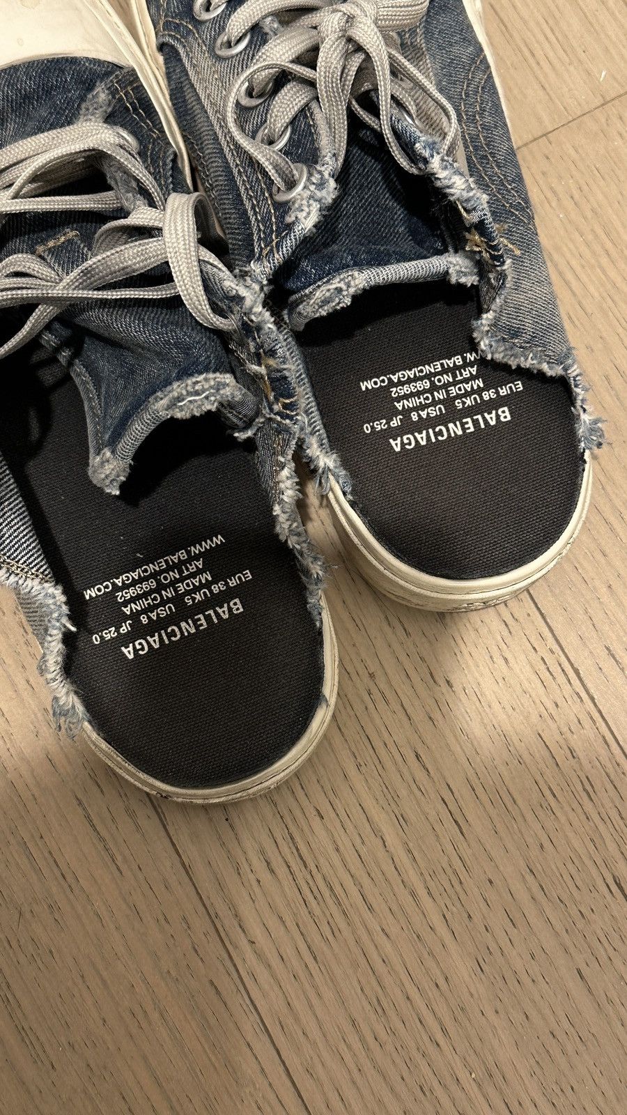 Balenciaga Balenciaga Slip-on denim Size US 8 / IT 38 - 3 Thumbnail