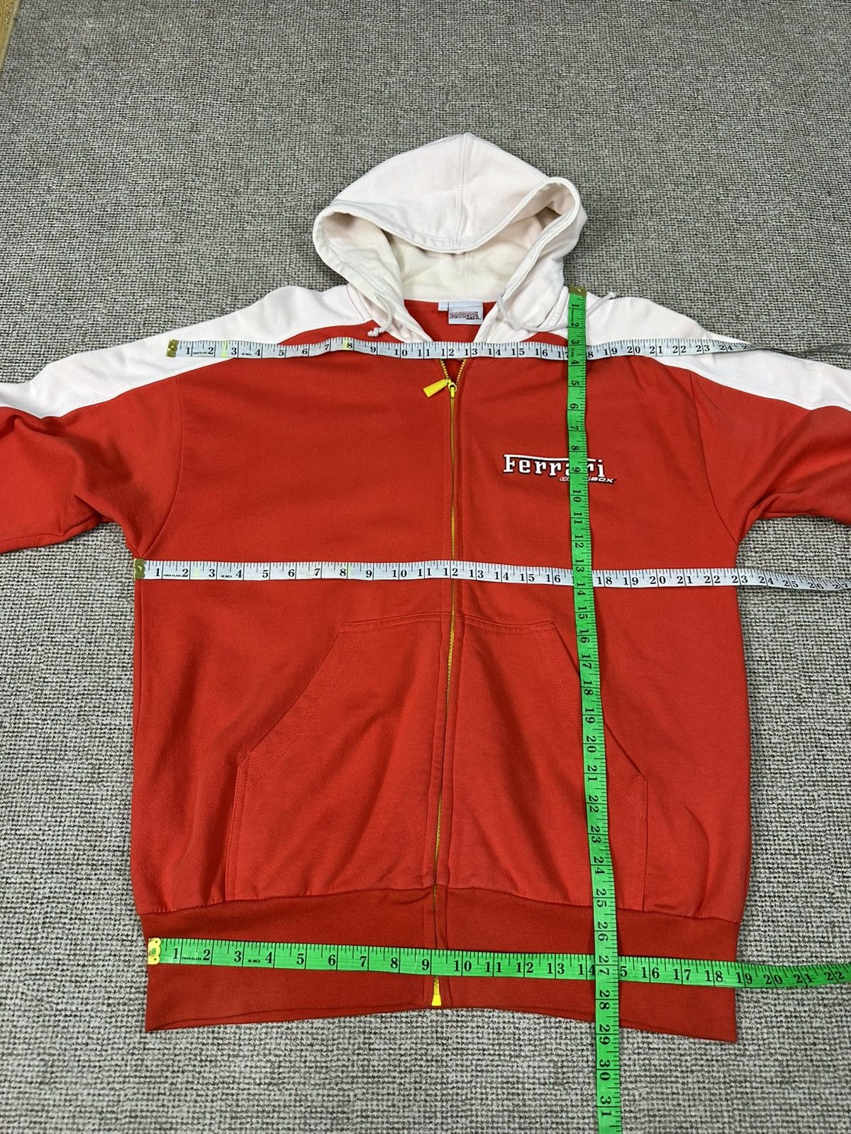Ferrari Vintage Ferrari Gearbox Hoodie Jacket Z378 Size US L / EU 52-54 / 3 - 5 Thumbnail