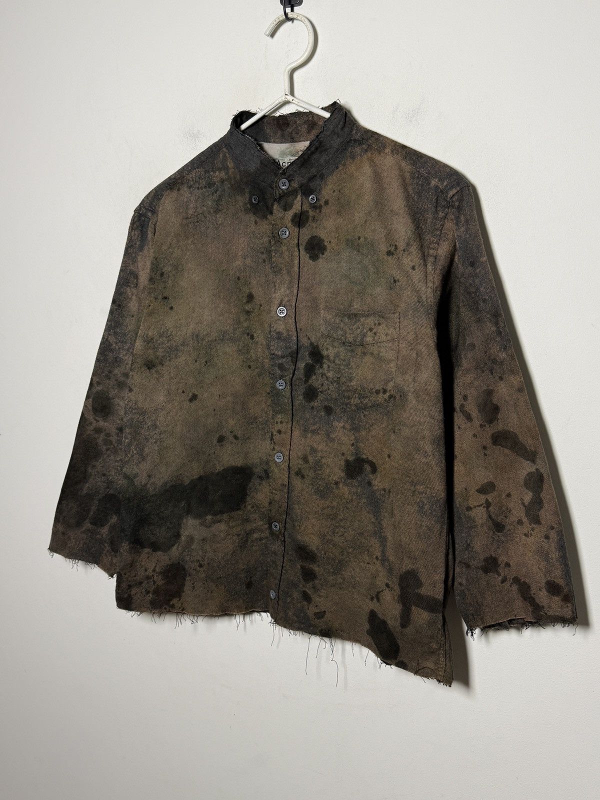 Acne Studios acne studios crop flannel shirt Size US S / EU 44-46 / 1 - 3 Thumbnail