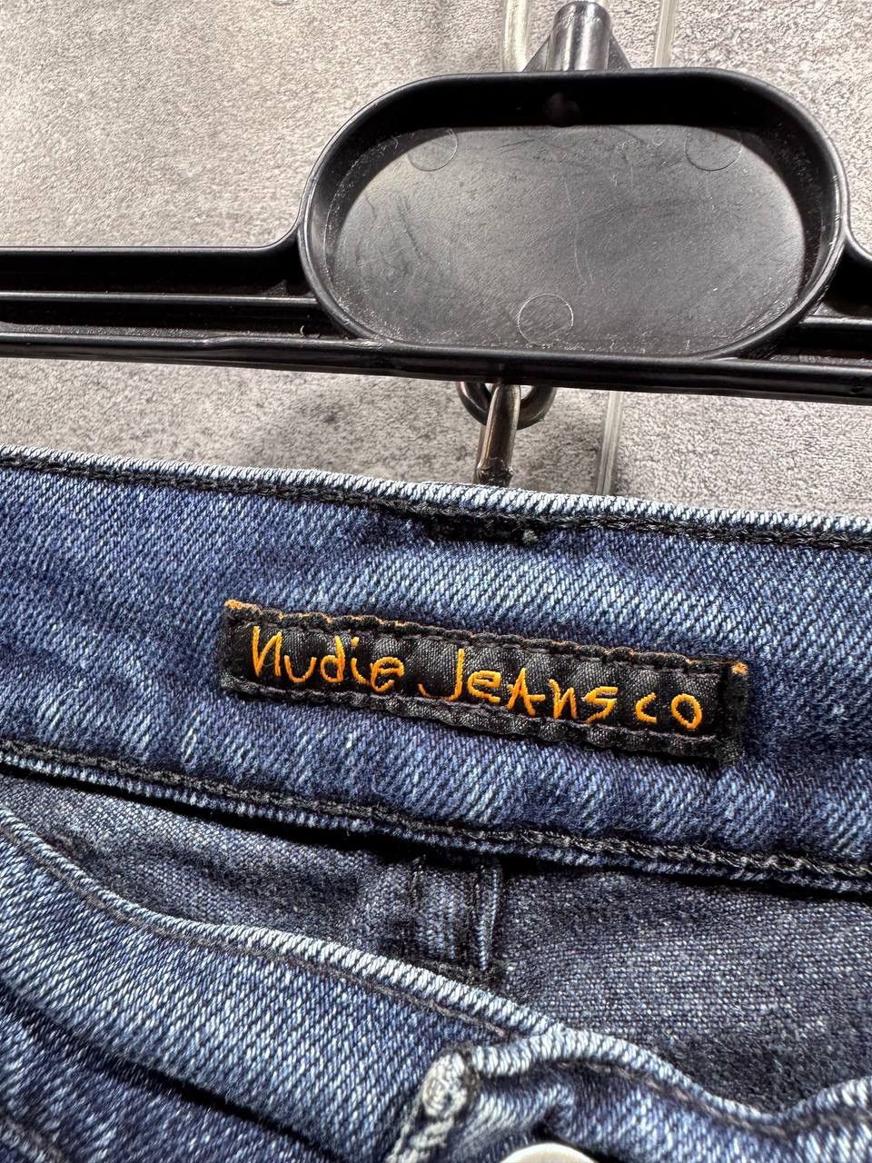 Nudie Jeans Nudie Jeans Co Men’s Slim Fit Blue Denim Jeans Faded Wash Size US 34 / EU 50 - 3 Thumbnail