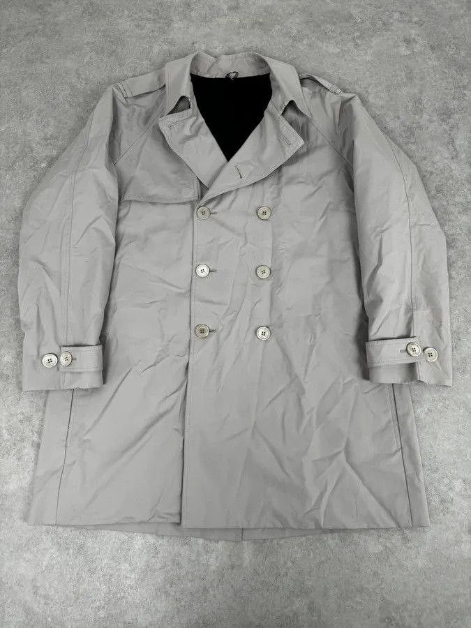 Dior 2010s Dior Grey Classy Trench Coat Size US M / EU 48-50 / 2 - 1 Thumbnail