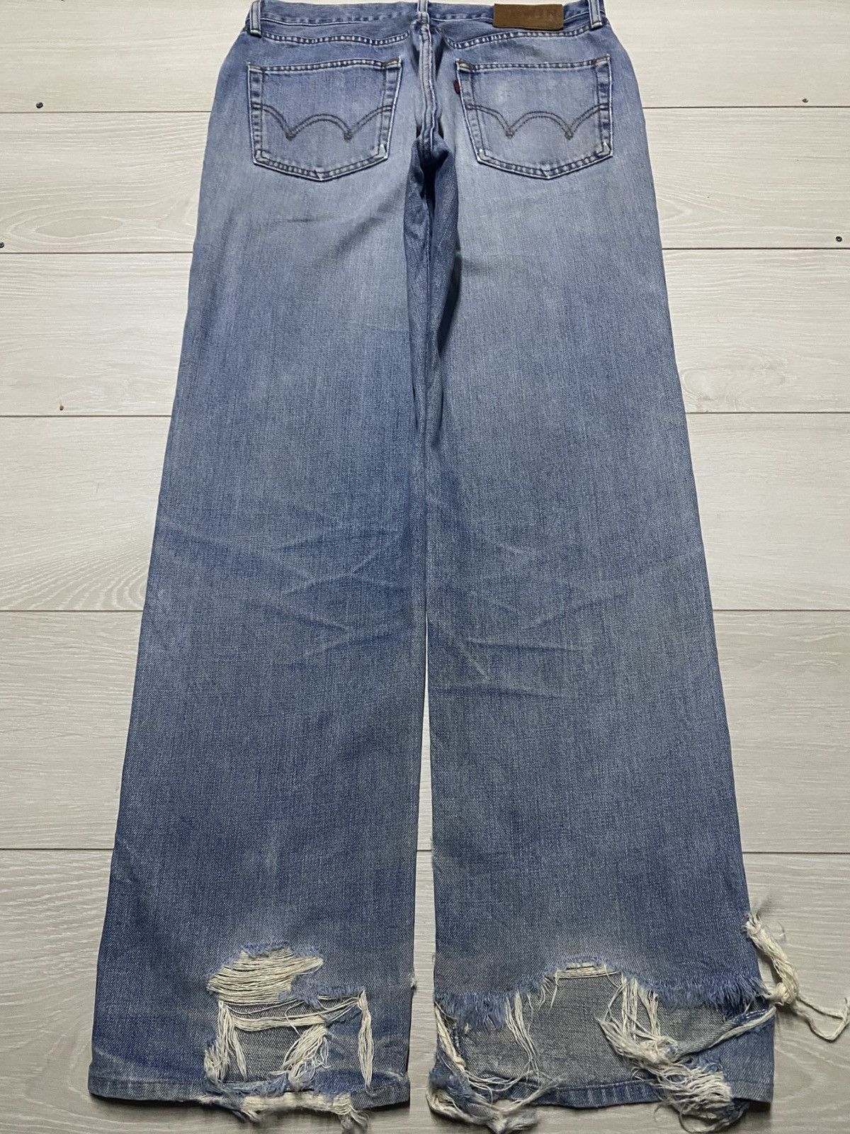 Edwin Vintage Edwin 503z Faded Wash Faded Wash Baggy Jeans Size US 32 / EU 48 - 2 Thumbnail