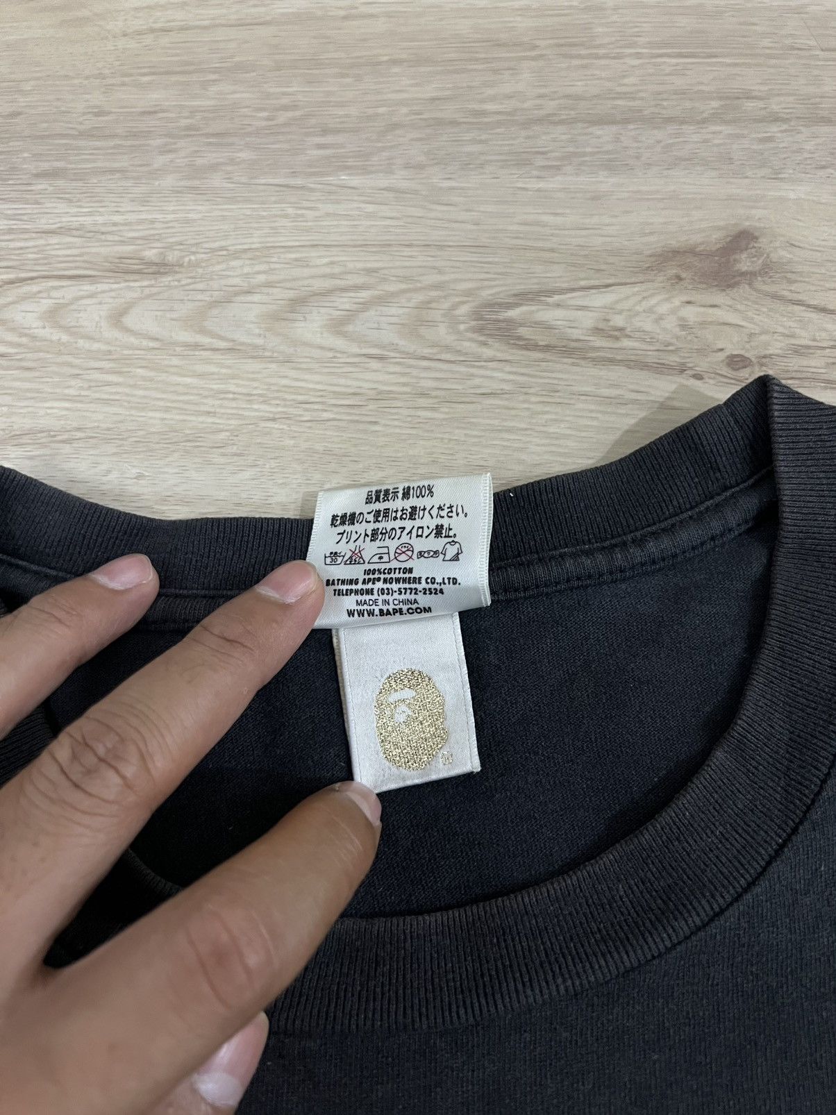 Bape × Vintage Bape Shirt Size US L / EU 52-54 / 3 - 5 Thumbnail