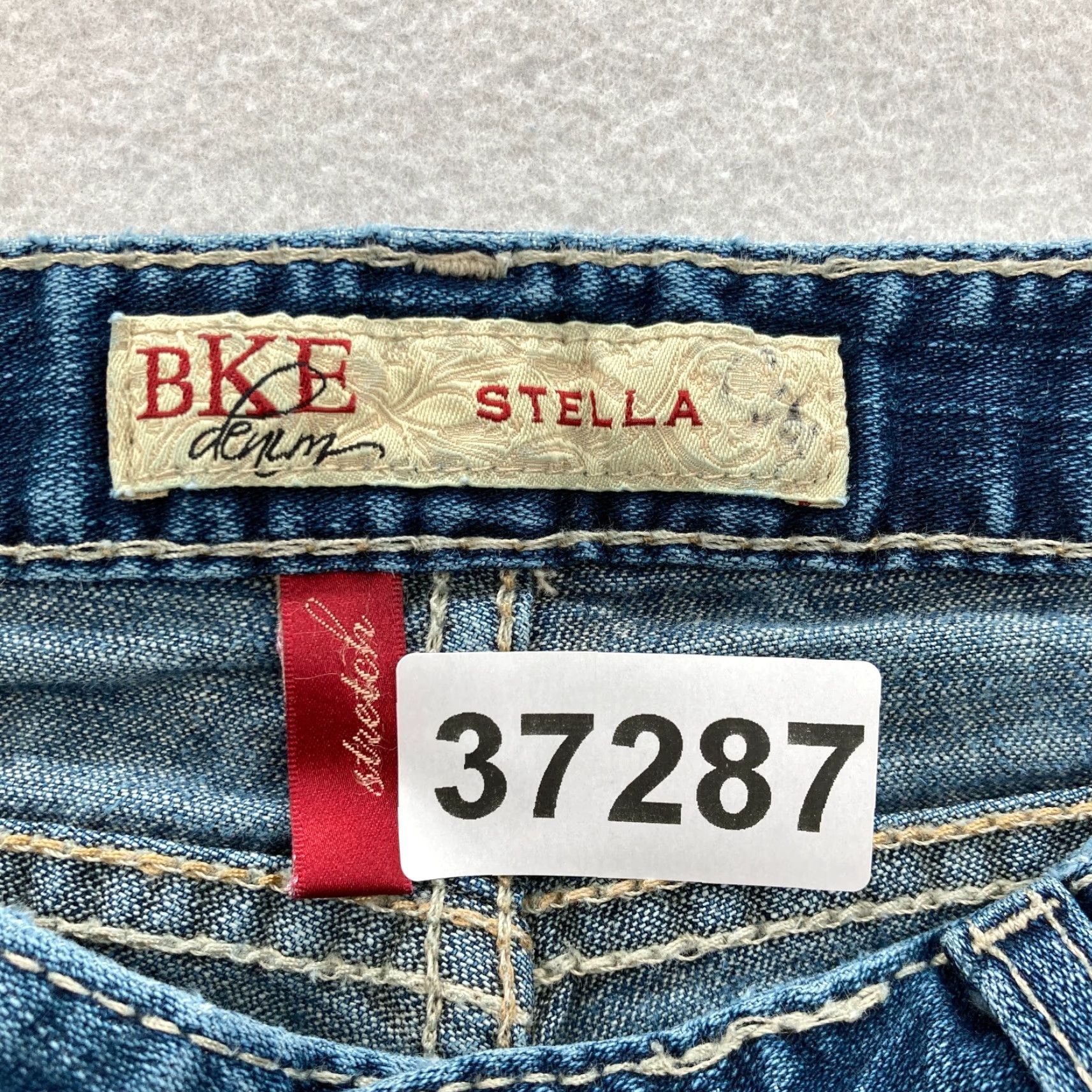 Vintage Buckle BKE Jeans Women's 27 Stella Boot Medium Blue Stretch Denim Grunge Western Size 27" / US 4 / IT 40 - 4 Thumbnail