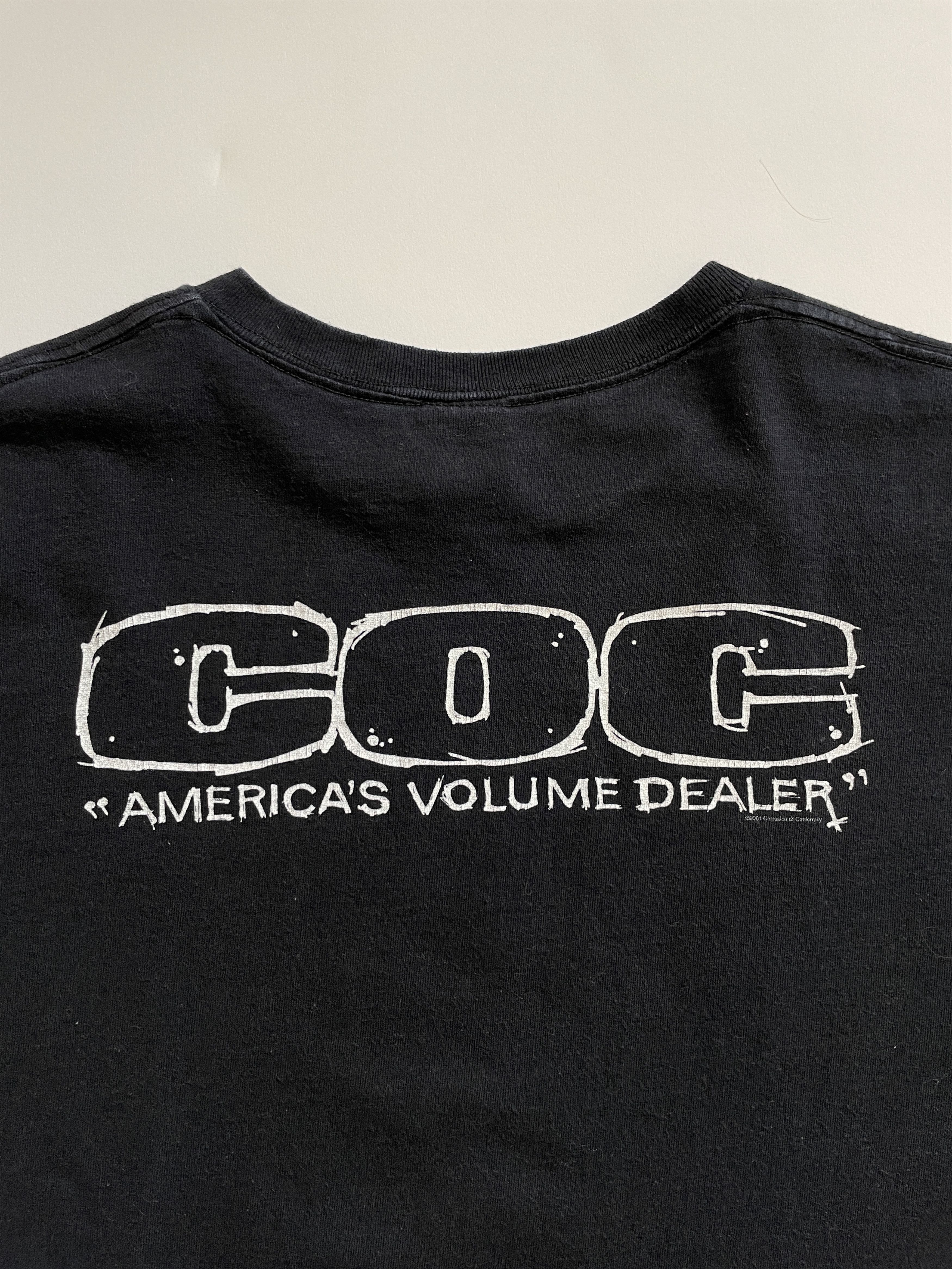 Band Tees 2001 Corrosion of Conformity 'America's Volume Dealer' Size US XL / EU 56 / 4 - 4 Thumbnail