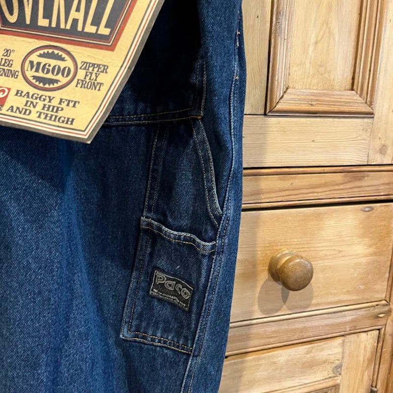 Vintage NWT VTG 90s Paco Jeans Overalls Mens Blue Denim Size L Size US 40 / EU 56 - 9 Thumbnail