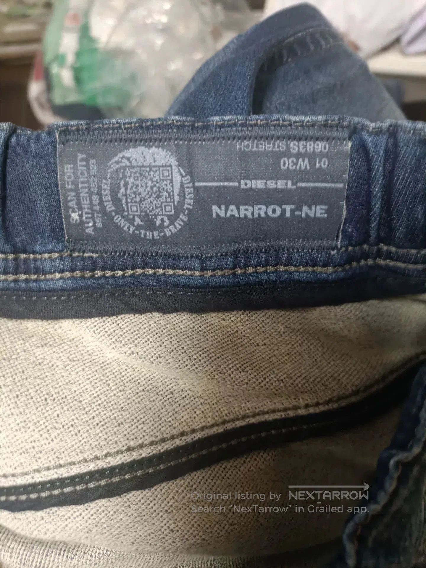 Diesel Diesel narrot 683S W30 Jeans. Size US 30 / EU 46 - 9 Thumbnail