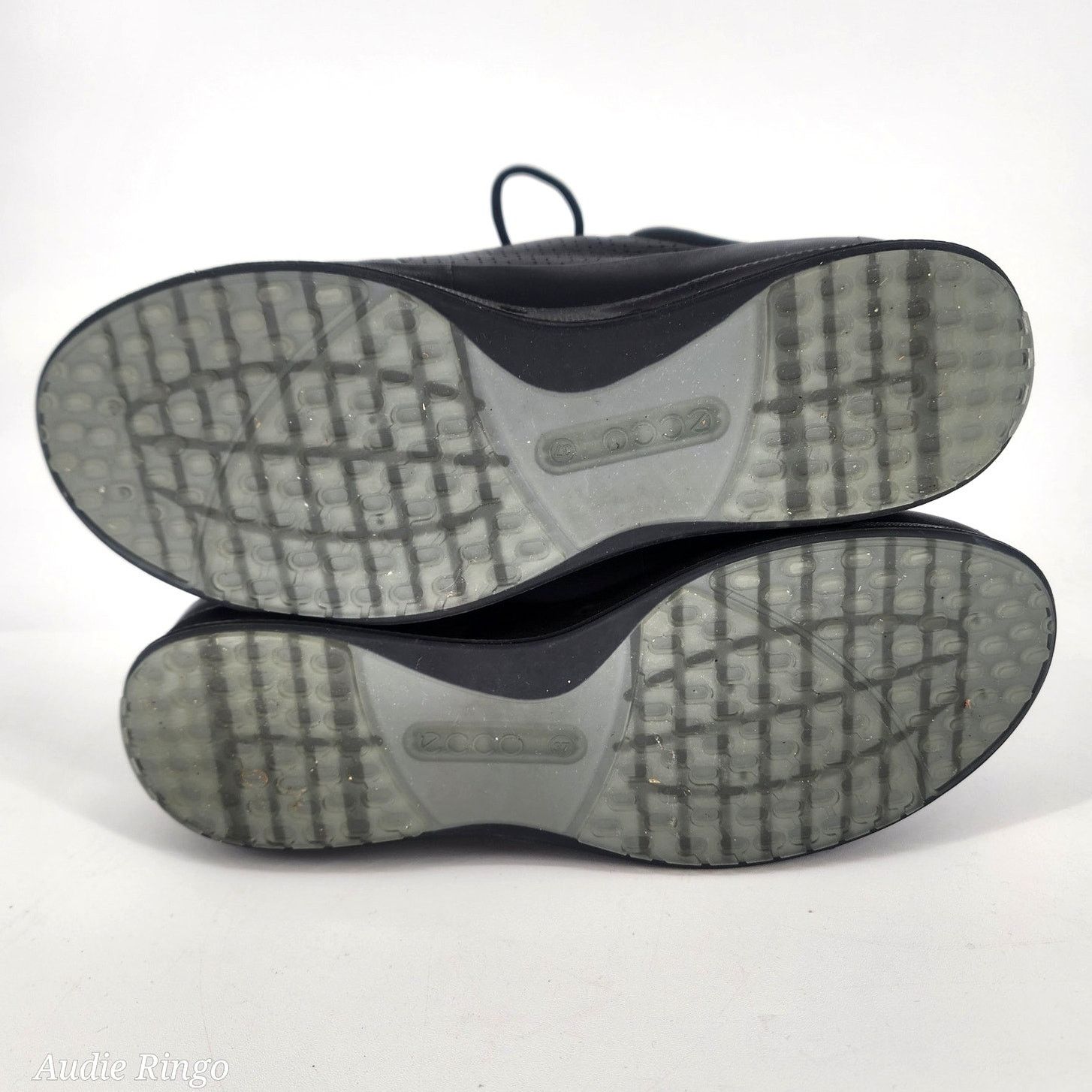 Ecco ECCO Black Leather Lace-Up Comfort Walking Shoes EU 37 US 6 Size US 6 / IT 36 - 4 Thumbnail