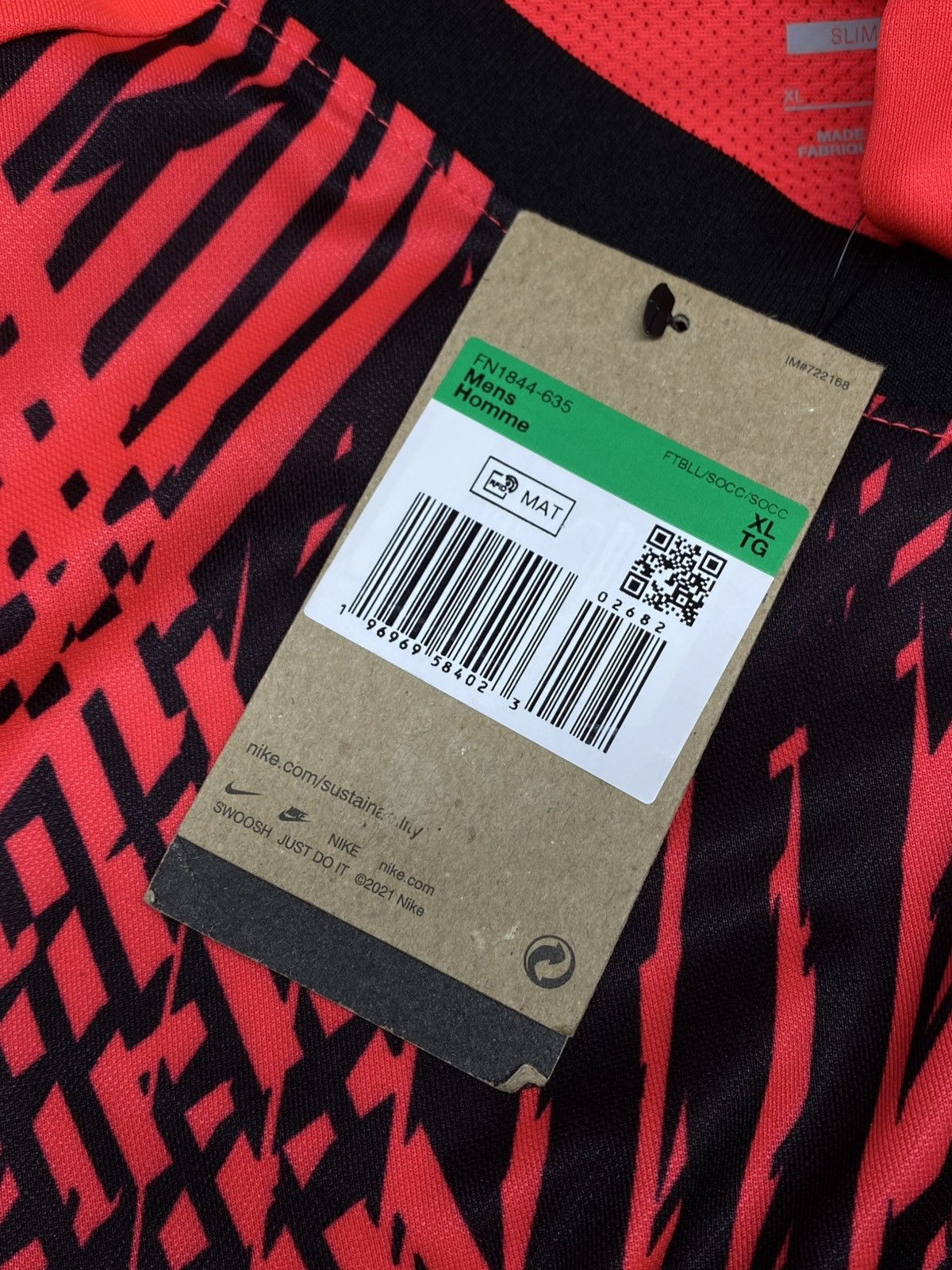 Nike × Undefeated Nike x Undefeated Birmingham FC 2023/24 Away Soccer Jersey Size US XL / EU 56 / 4 - 13 Thumbnail