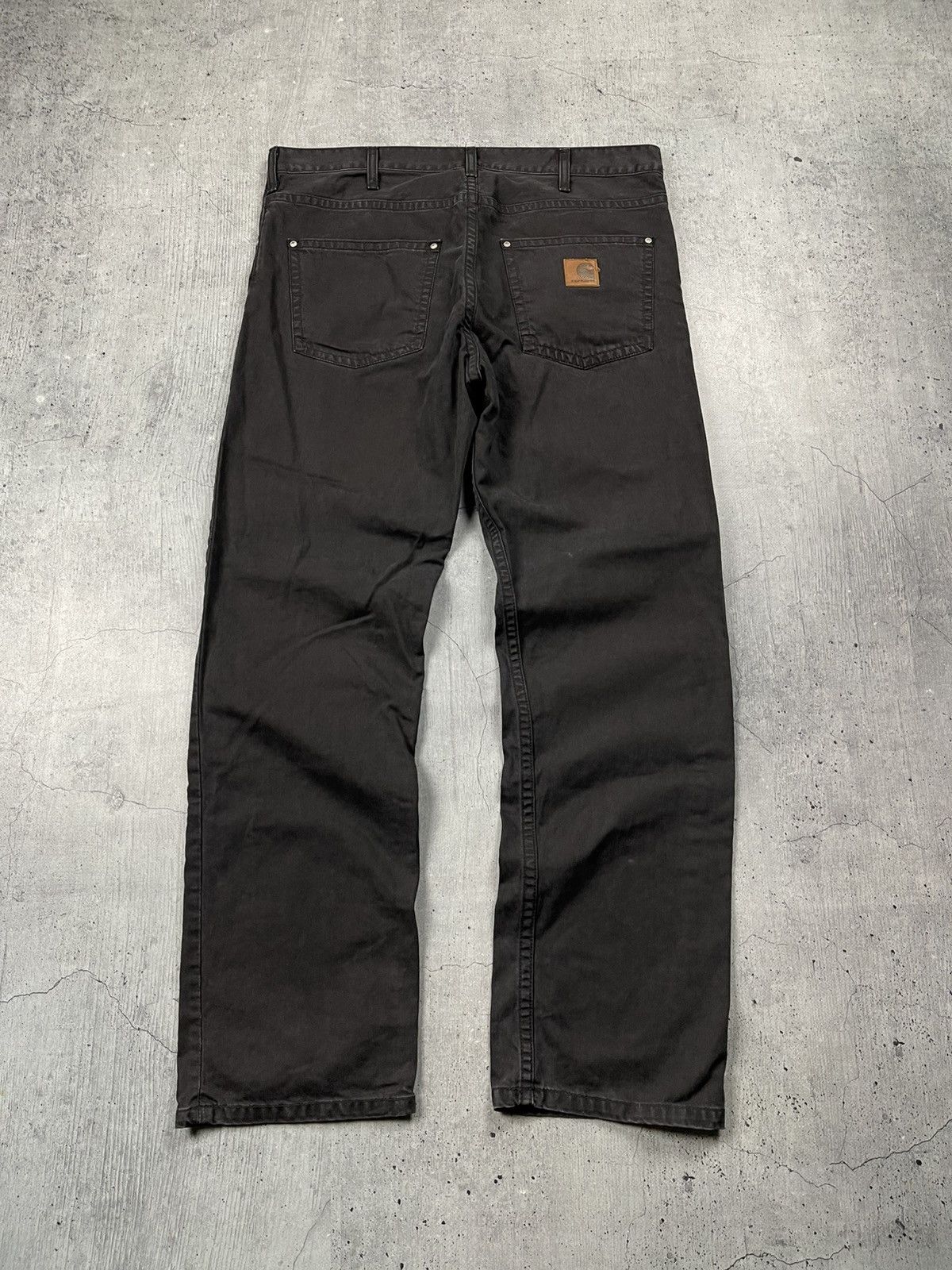 Carhartt vintage 2000s carhartt 36:32 pants jeans Size US 36 / EU 52 - 1 Thumbnail