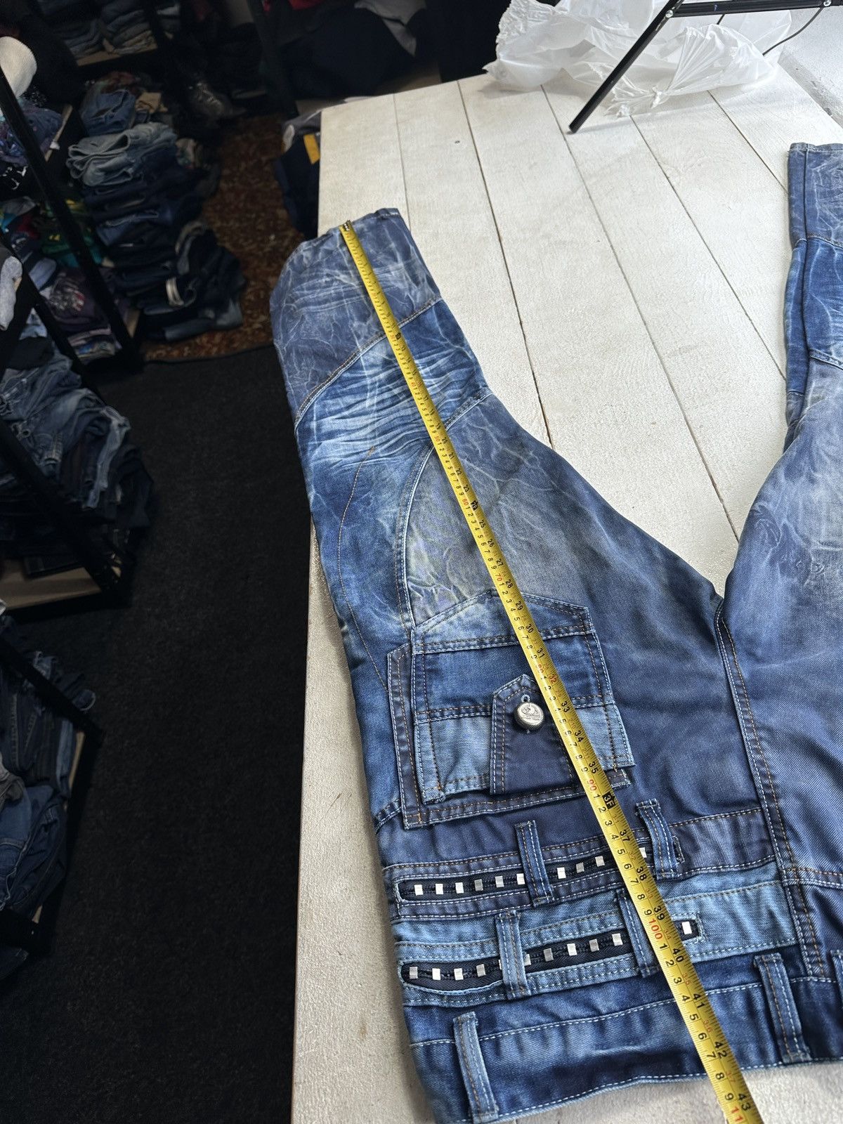 Japanese Brand 🚨Japanese Cosmo Lupo Baggy Distressed Opium Punk Jeans Owens Size US 34 / EU 50 - 19 Thumbnail