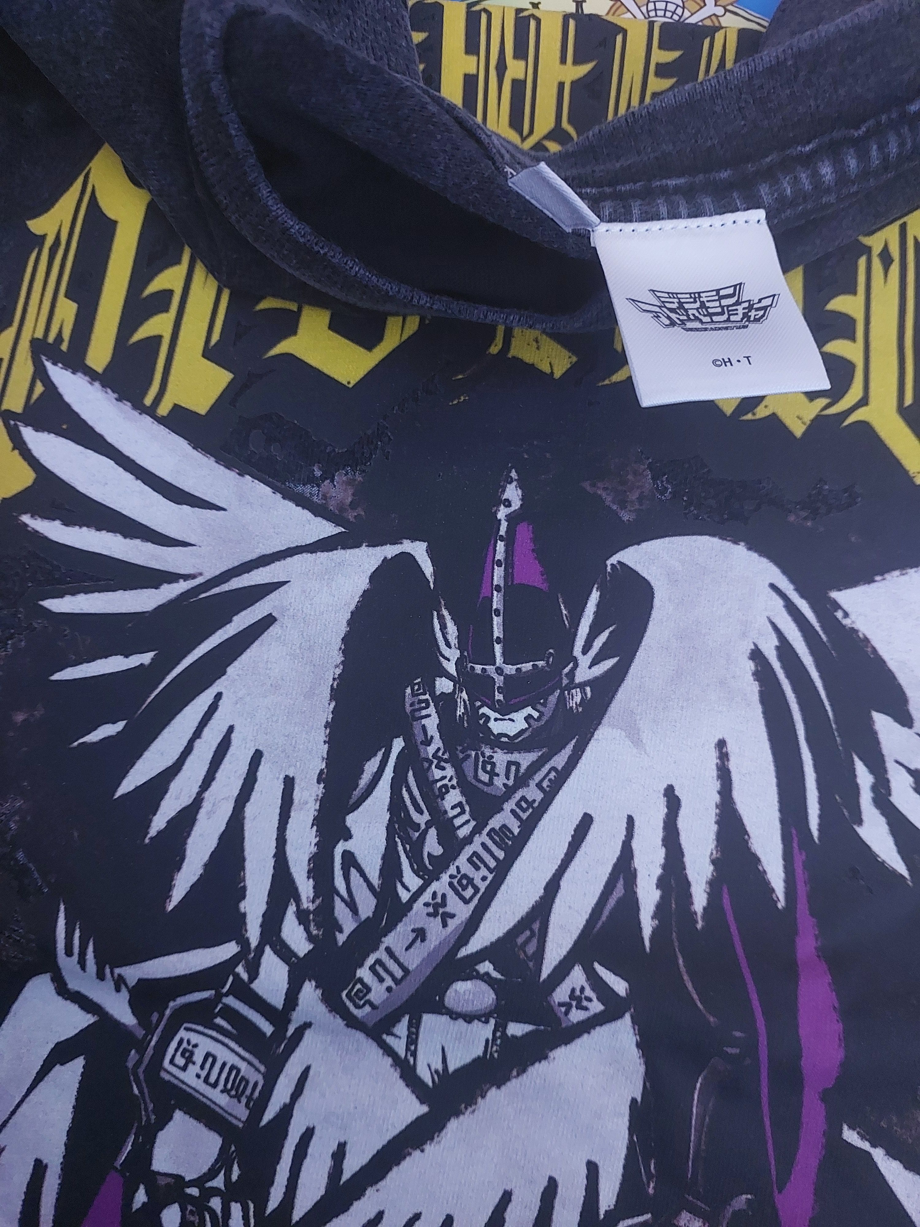 Vintage DIGIMON ADVENTURE ANIME HOLYANGEMON T-SHIRT Size US L / EU 52-54 / 3 - 3 Thumbnail