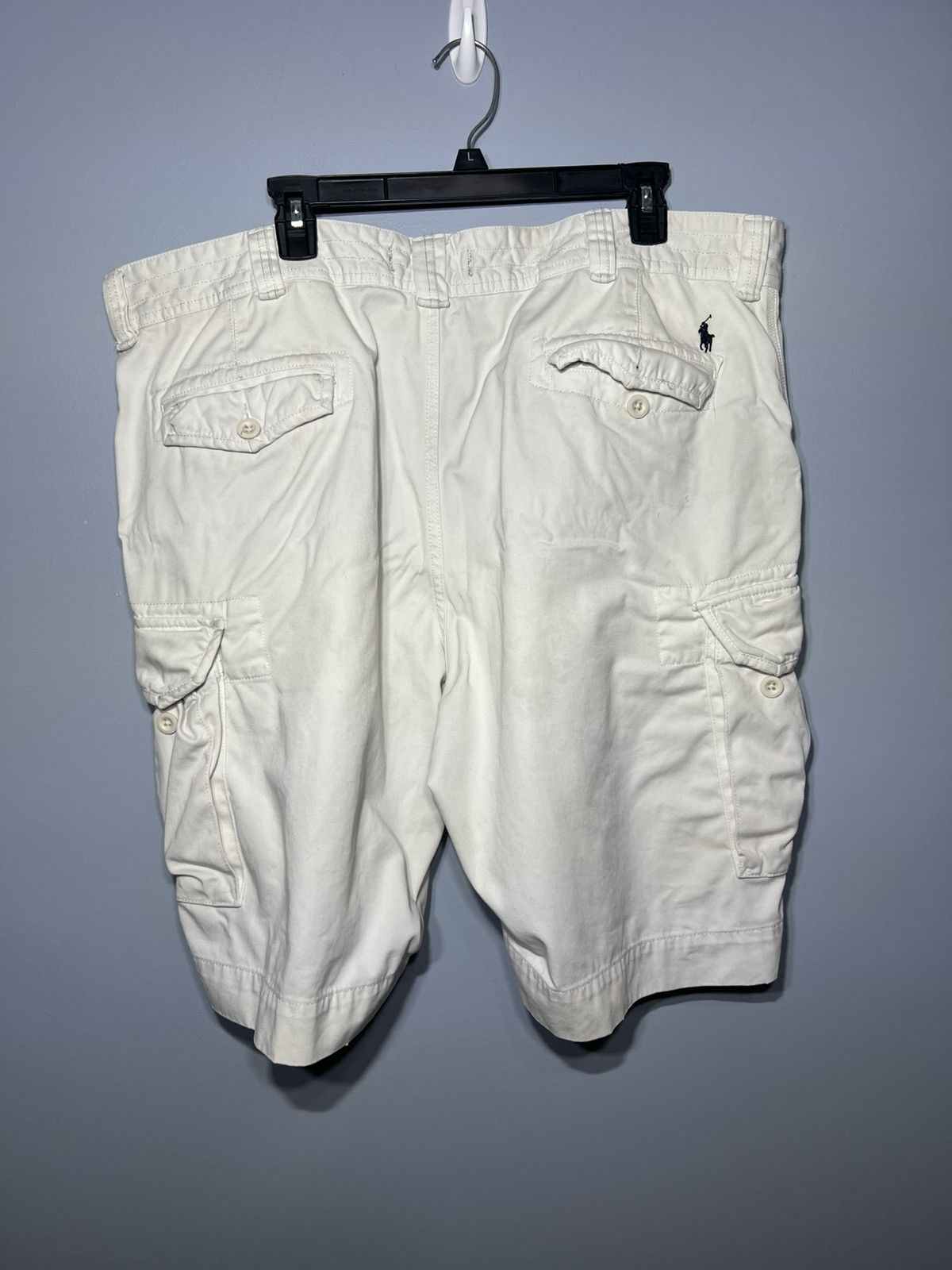 Polo Ralph Lauren Polo Ralph Lauren Shorts sz 42 White Cargo Pockets Utility Size US 42 / EU 58 - 3 Thumbnail