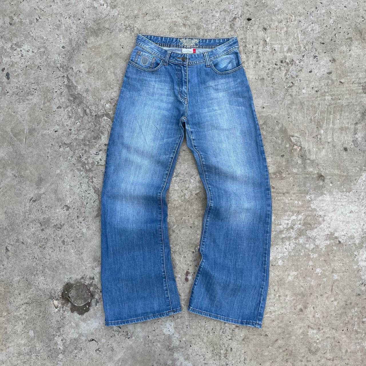 GIA BORGHINI Vintage Japanese Style Women’s Flared Gina Benotti Jeans Size 25" / US 0 / IT 36 - 1 Thumbnail