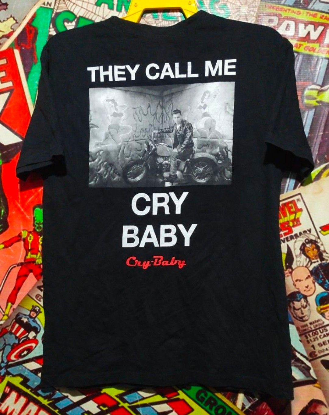 Zara ZARA X JOHNNY DEPP CRY BABY TEE Size US M / EU 48-50 / 2 - 8 Thumbnail