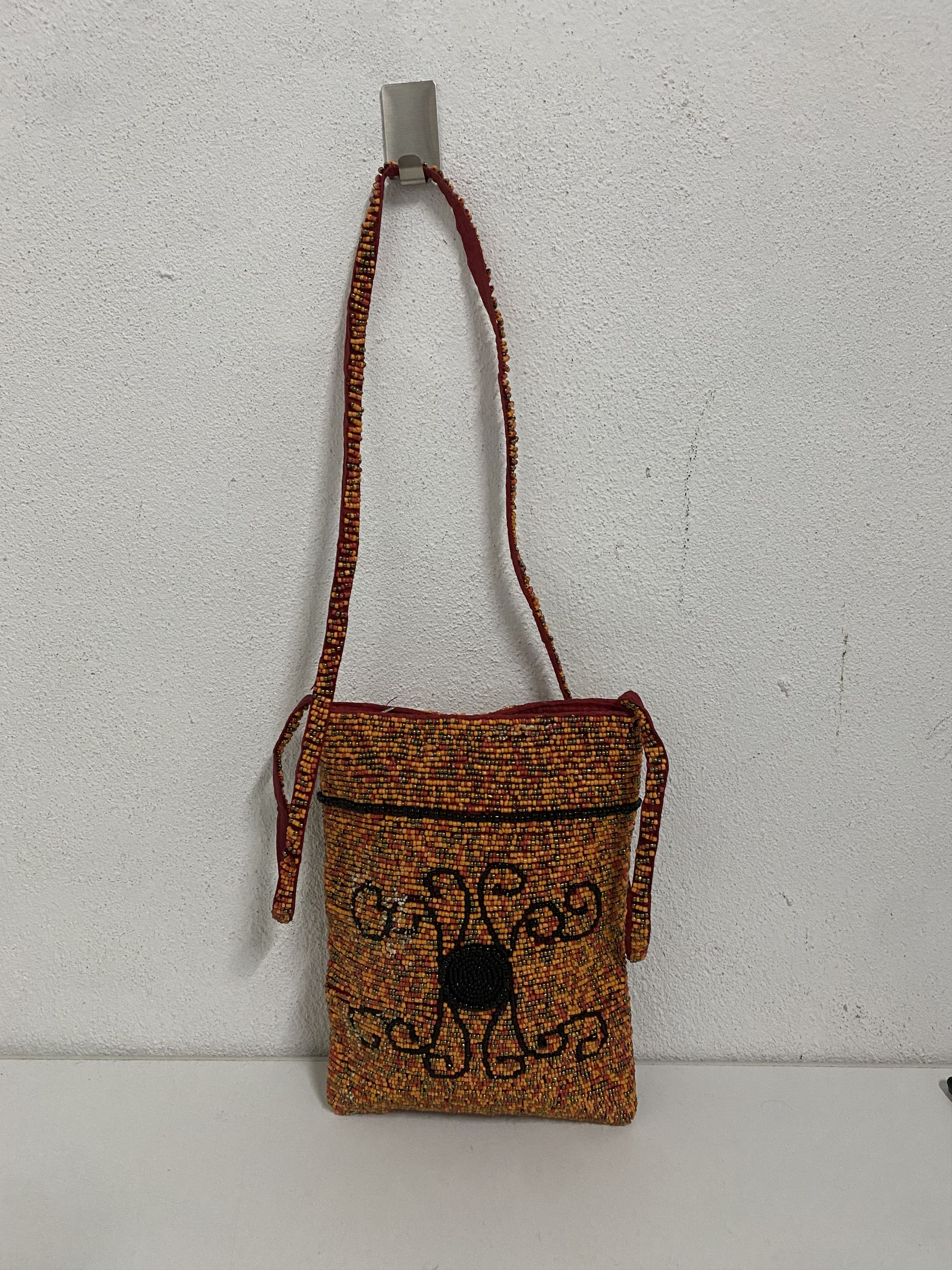 Handmade Japanese Brand Beads Sling Bag Size ONE SIZE - 3 Thumbnail