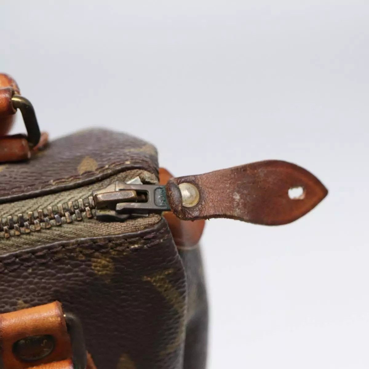 Louis Vuitton LOUIS VUITTON Monogram Mini Speedy Hand Bag Vintage Size ONE SIZE - 8 Thumbnail