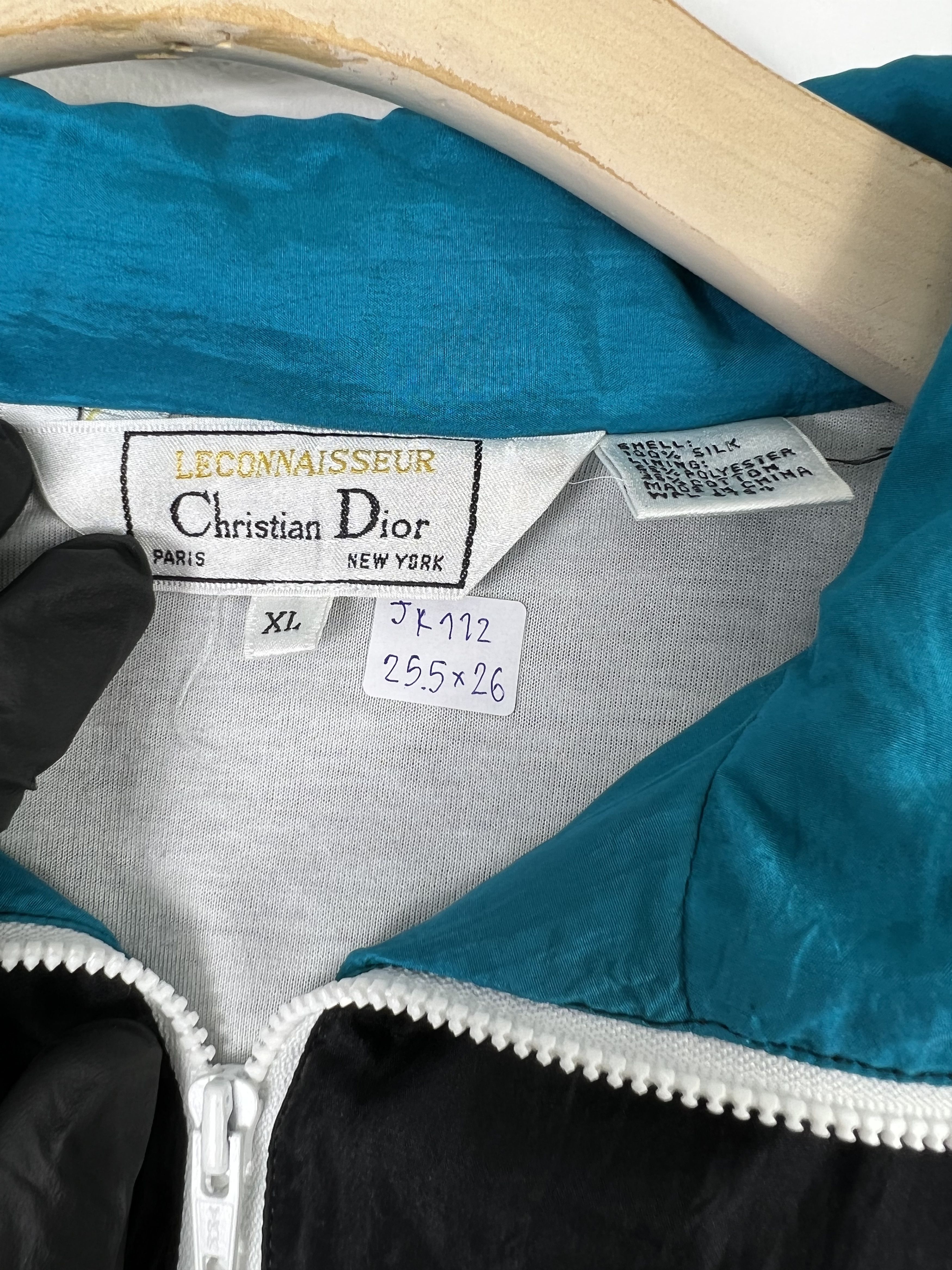 Christian Dior Monsieur Vintage 90s Christian Dior Nylon Jacket (XL) JK112 Size US XL / EU 56 / 4 - 3 Thumbnail