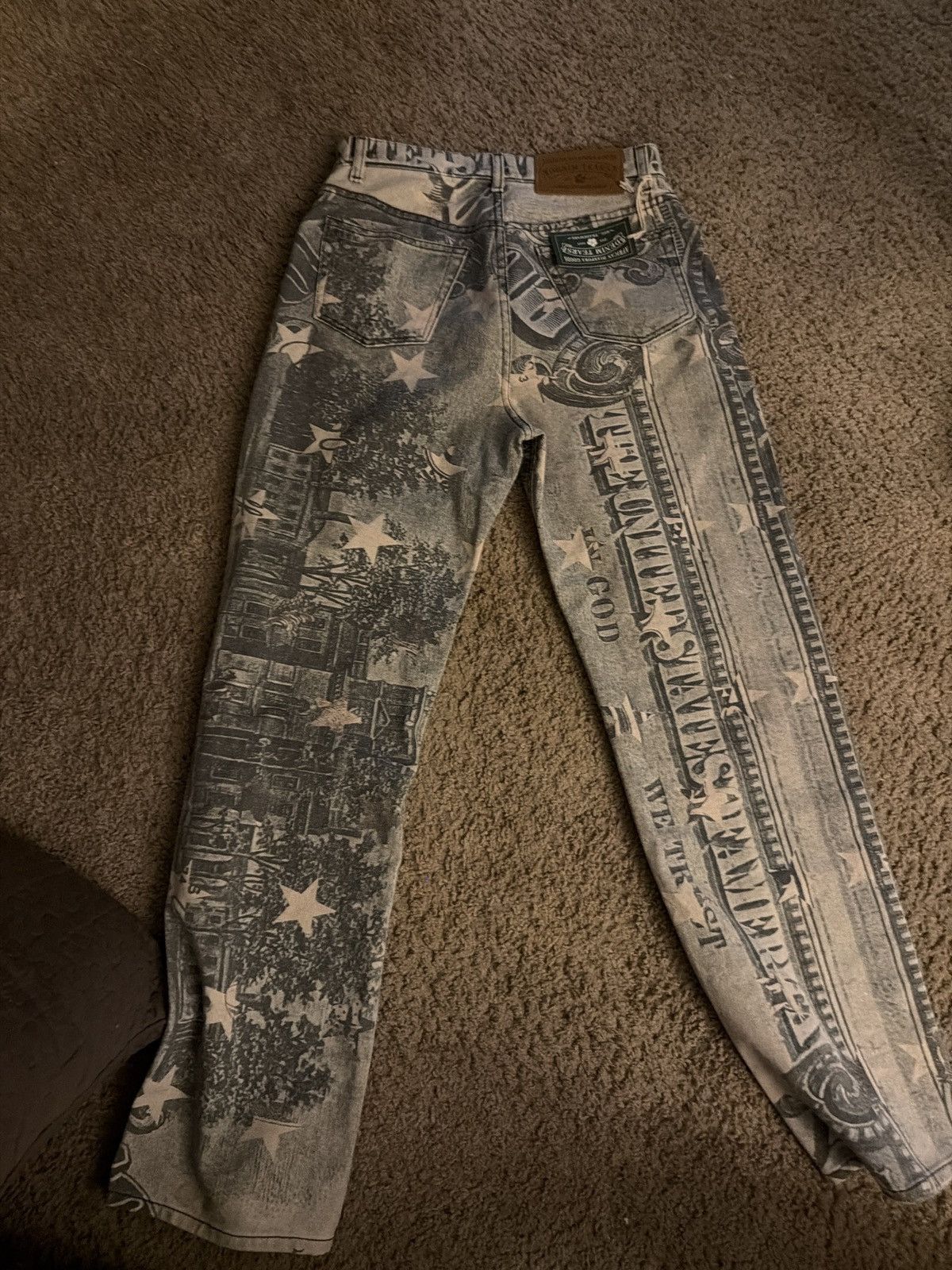 DENIM TEARS Denim tears CREAM Jeans Size US 30 / EU 46 - 1 Thumbnail