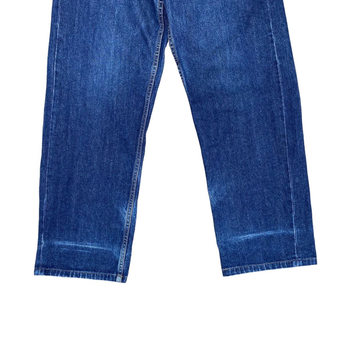 Polo Ralph Lauren × Ralph Lauren × Vintage Polo Ralph Lauren Jeans Baggy Hip Hop 90s Dark Blue Denim Size US 31 - 2 Thumbnail
