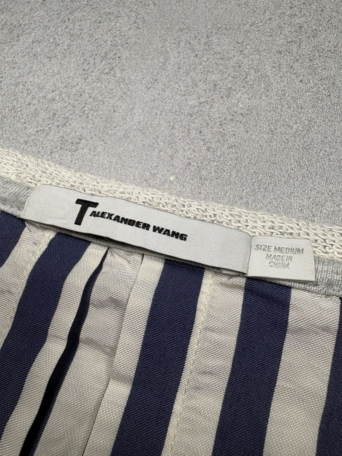 Alexander Wang Alexander Wang Boat Neck Long-sleeve Hybrid Sweatshirt Shirt Size M / US 6-8 / IT 42-44 - 9 Thumbnail