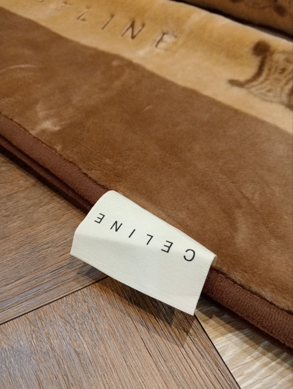Celine LUXURY CELINE MONOGRAM VELVET BLANKET - SIZE 140cm X 100cm Size ONE SIZE - 5 Thumbnail