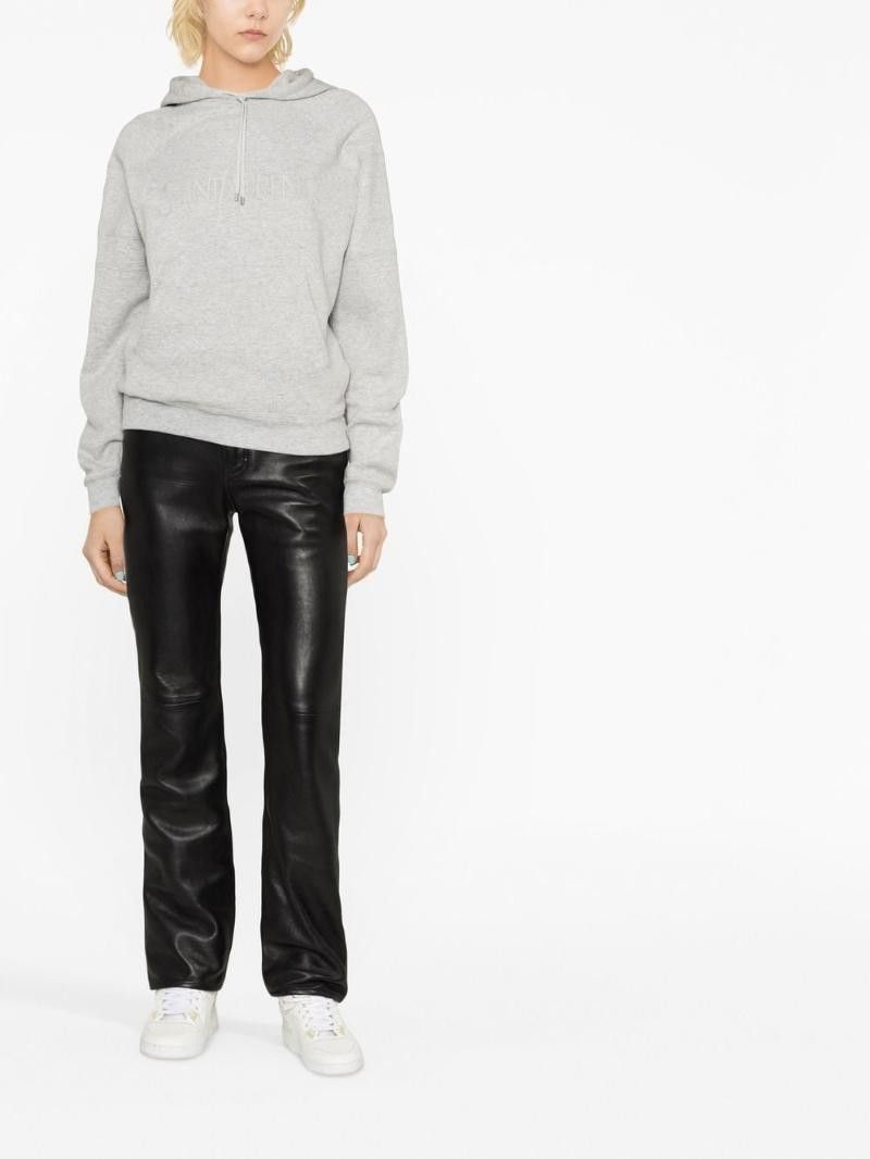 Saint Laurent Paris o1s1wg110425 728319 Hoodie in Grey Size US S / EU 44-46 / 1 - 2 Thumbnail