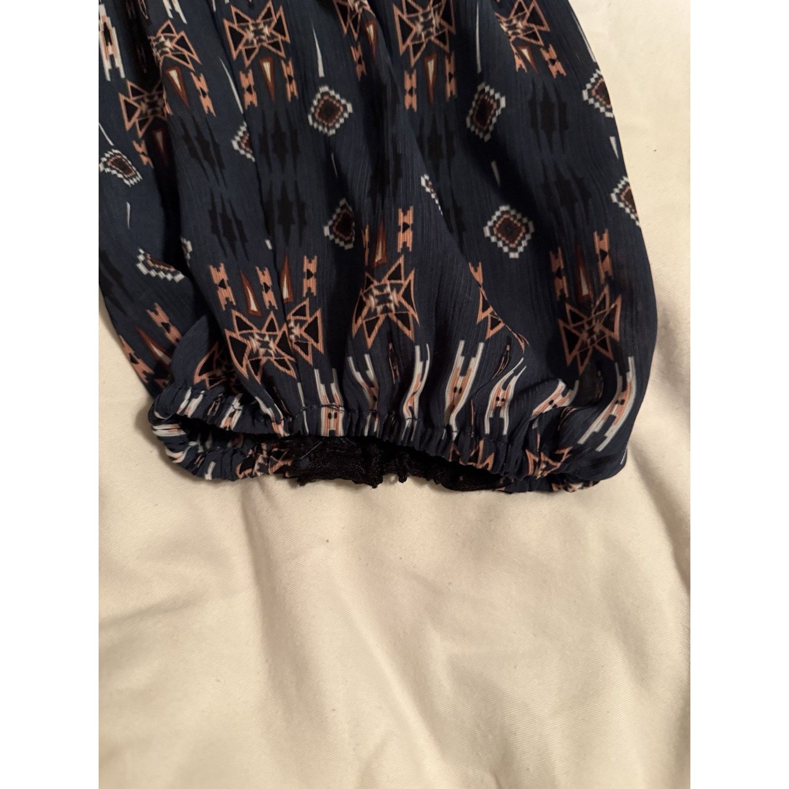 Jessica Simpson Jessica Simpson Womens Small Leticia Off Shoulder Blouse Top Size XXL / US 16-18 / IT 52-54 - 6 Thumbnail