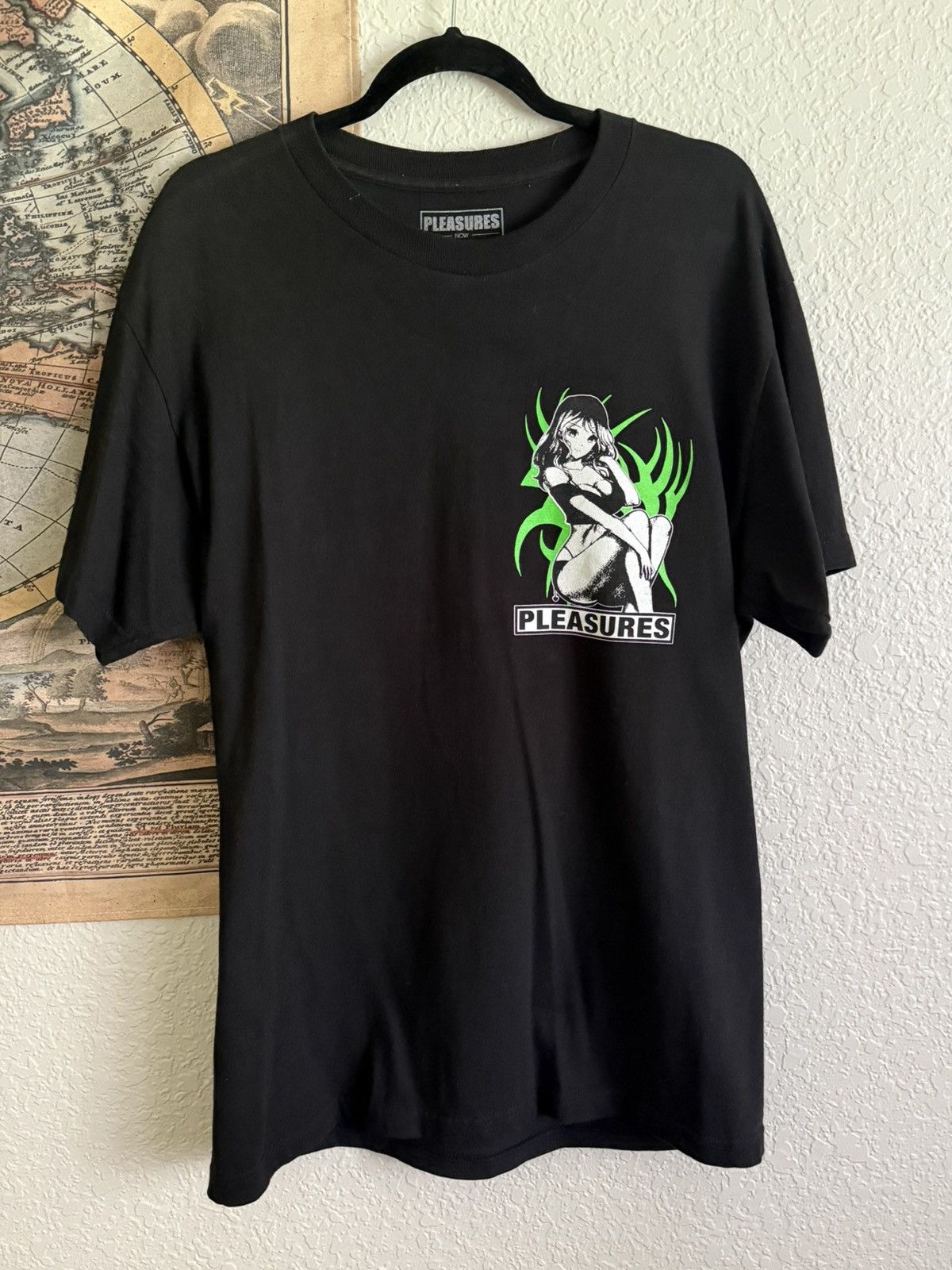 Pleasures Pleasures Anime Girl Tee Size US L / EU 52-54 / 3 - 2 Thumbnail